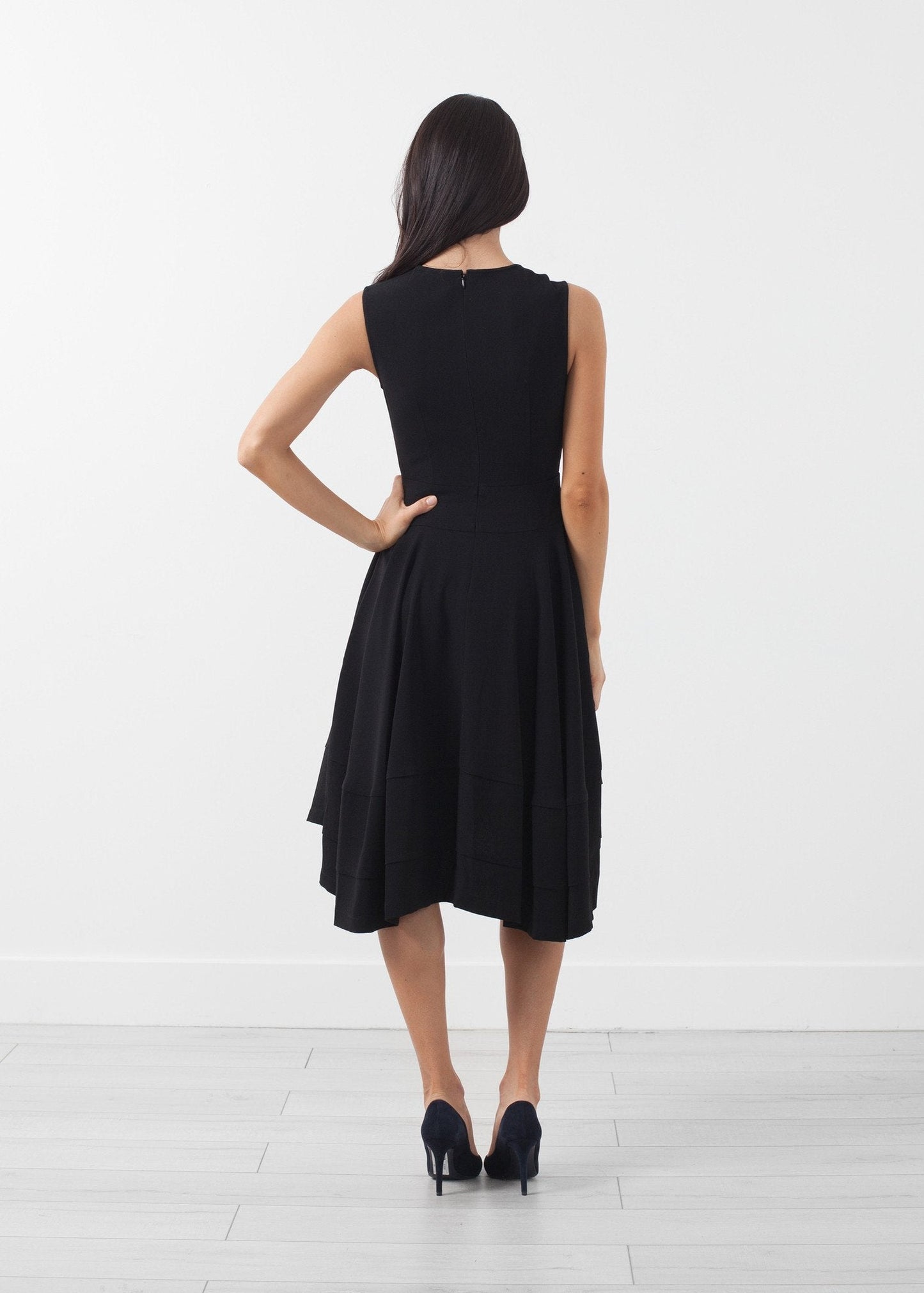 Robe à encolure en V