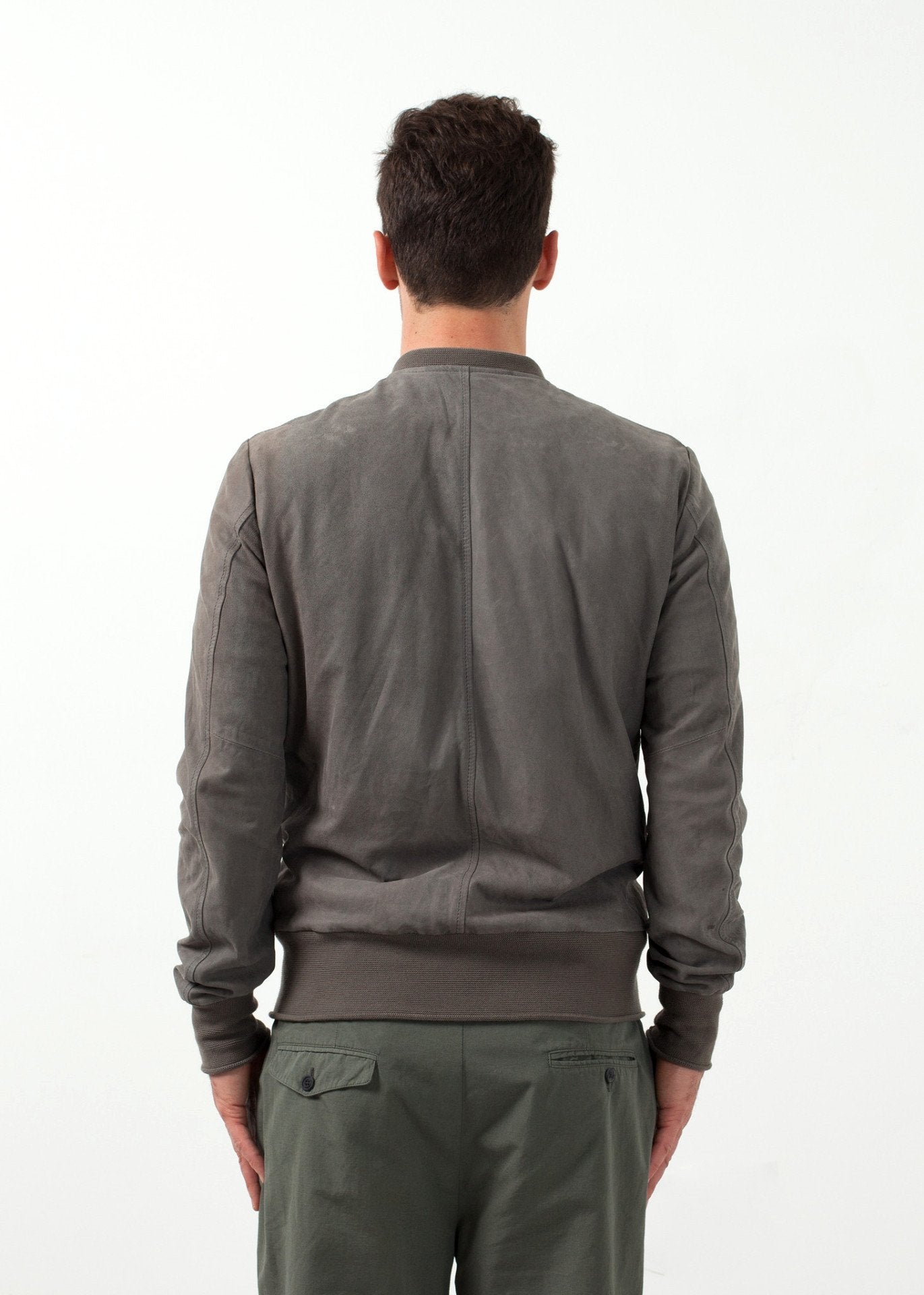 Blouson aviateur en cuir