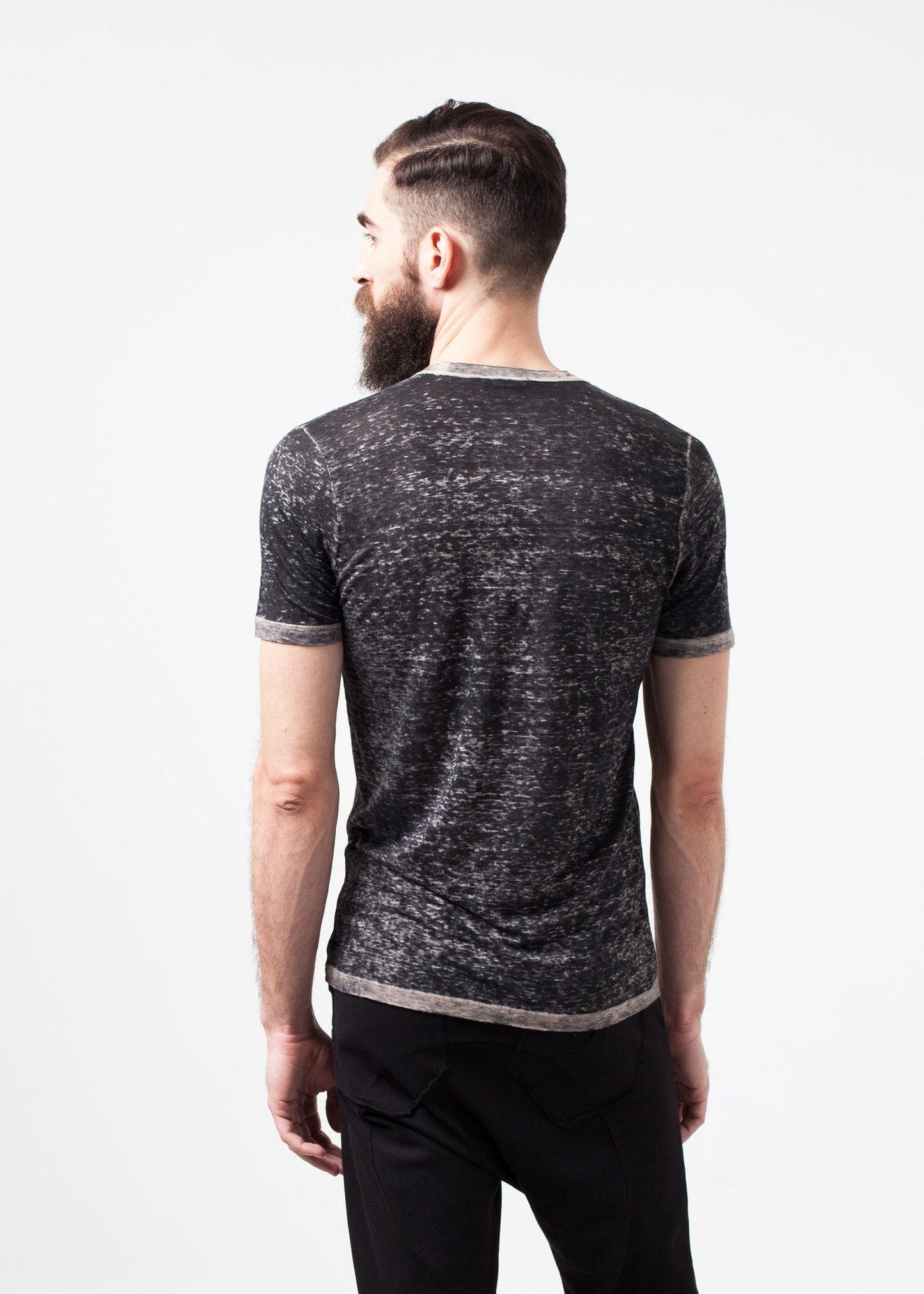 Leinen-T-Shirt in Seil