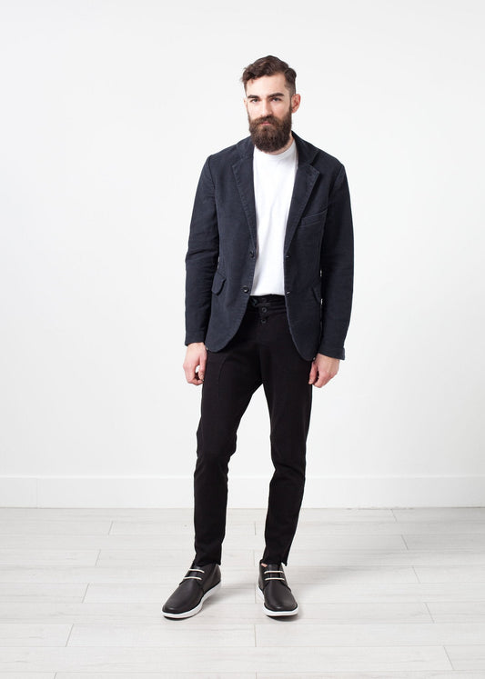 Zepo Blazer i Borstad bomull