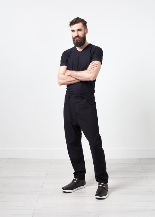 Pantalon Balda à entrejambe bas