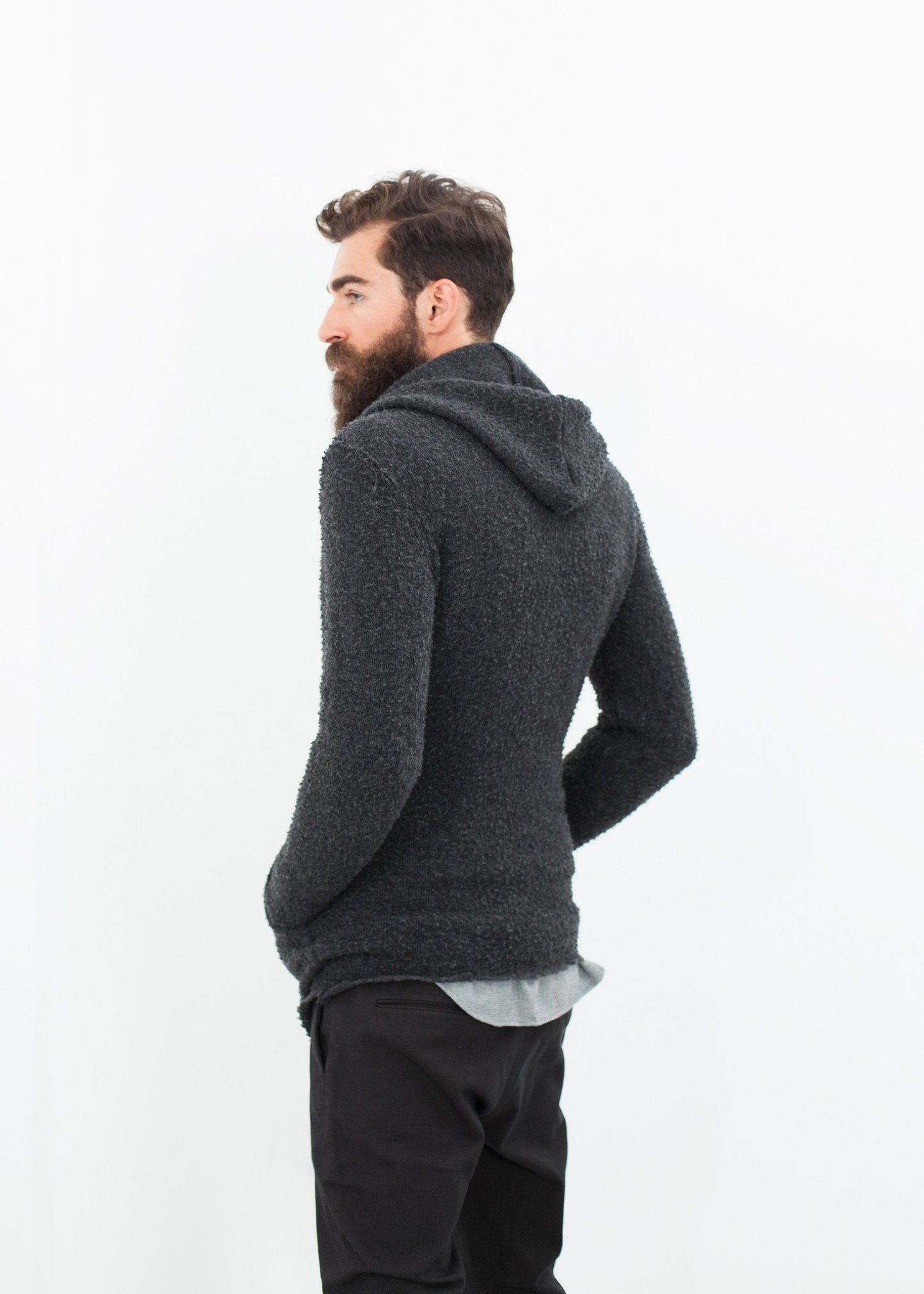 Pull zippé Pill en anthracite