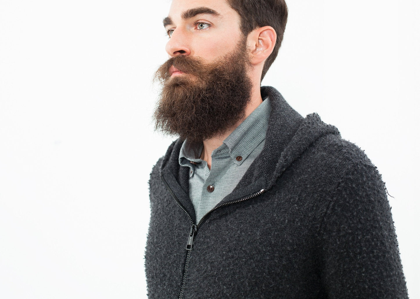 Pull zippé Pill en anthracite