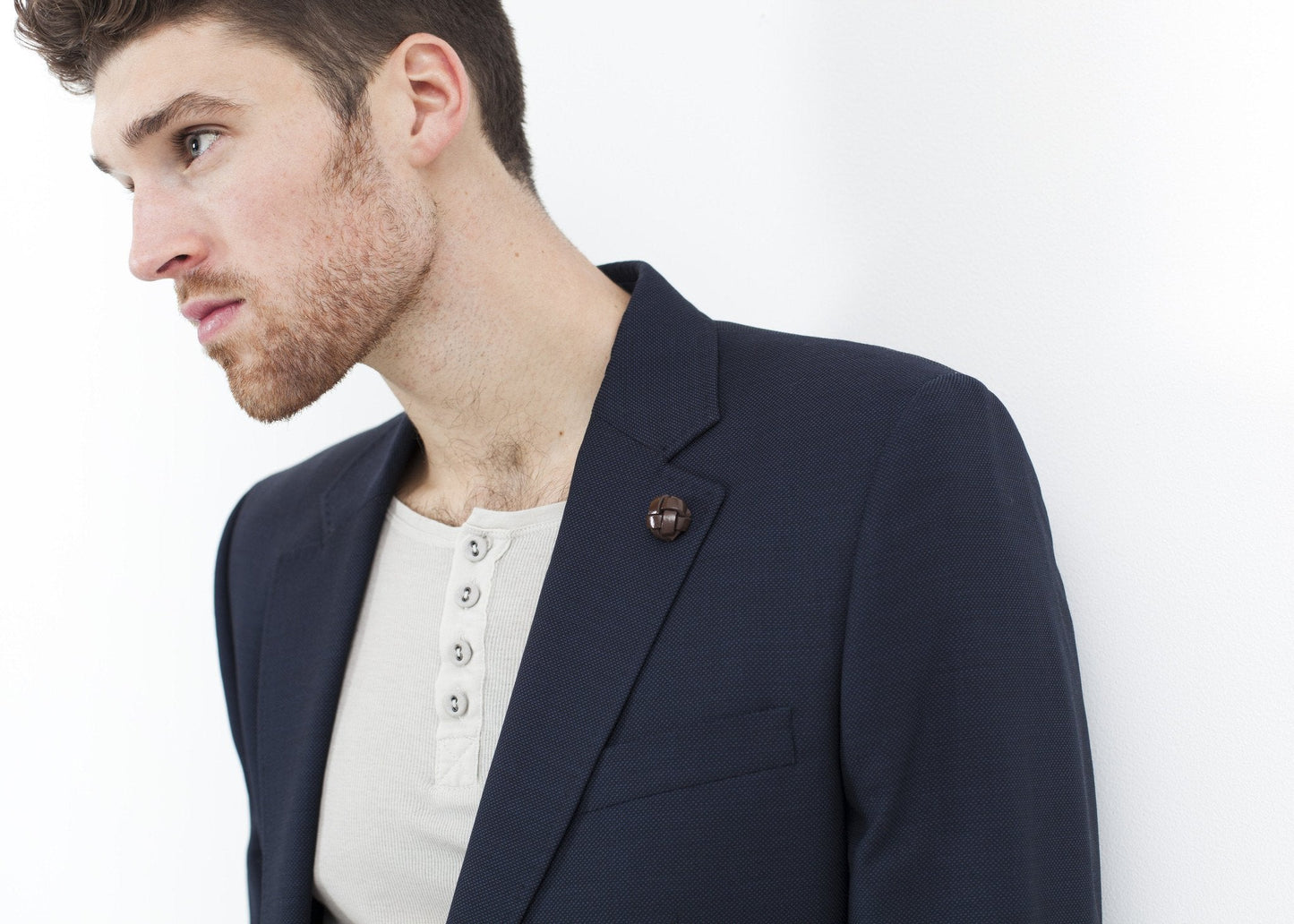 Blazer bas Swift en bleu marine