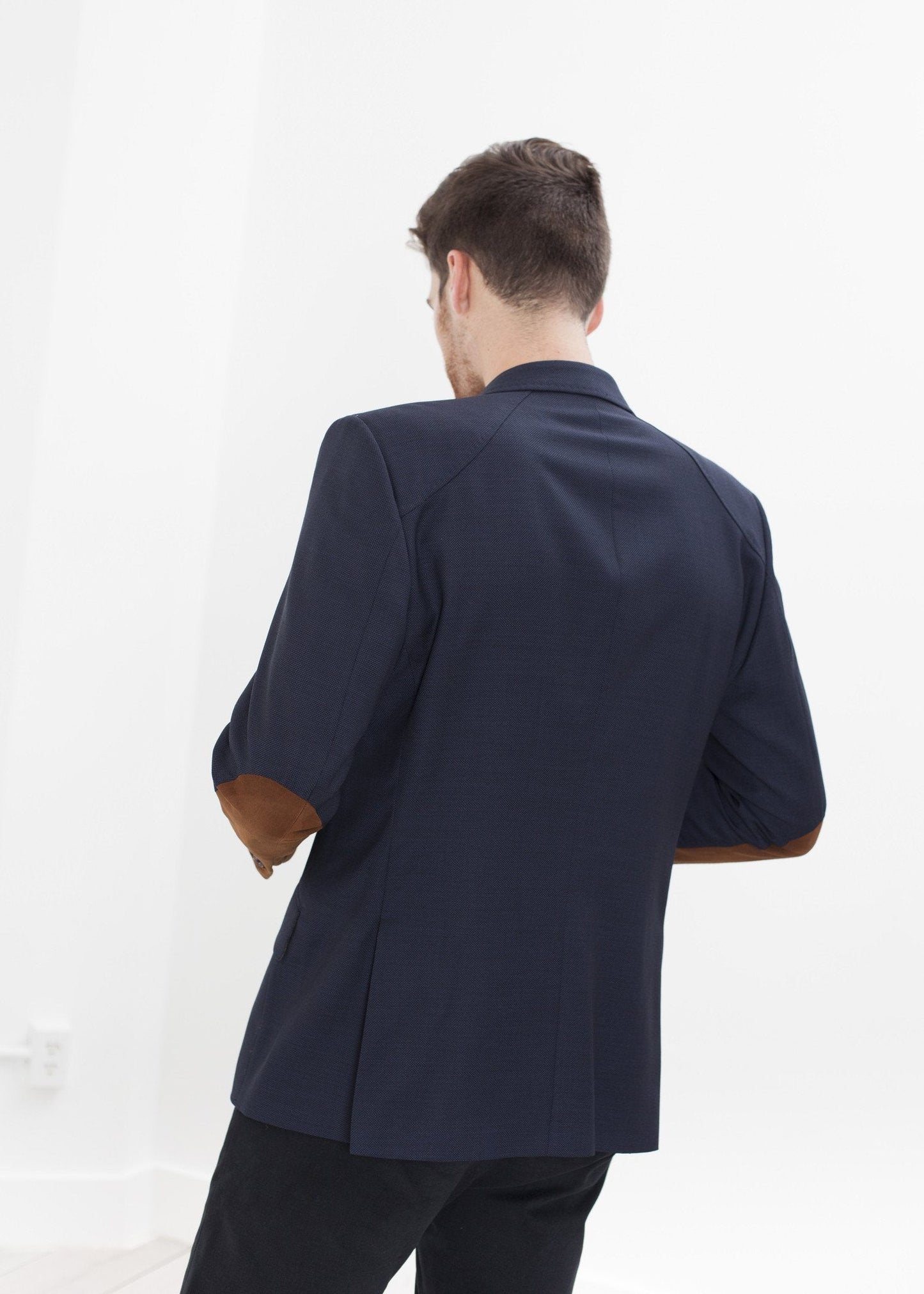 Blazer bas Swift en bleu marine