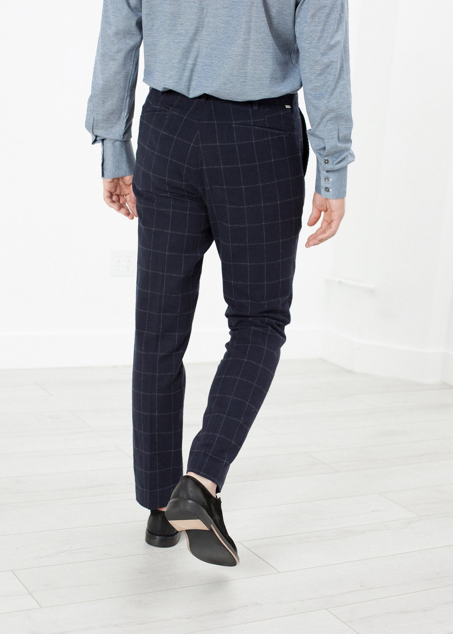 Pantalone Egon a quadri