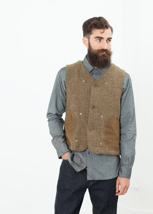 Gilet de travail en havane