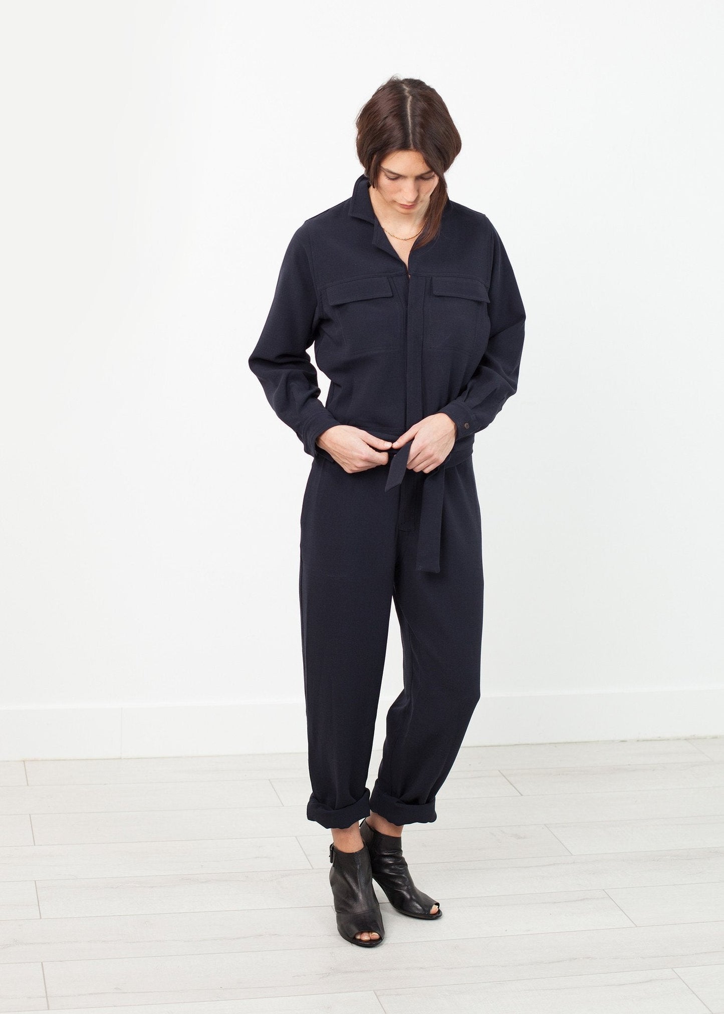 Worker Jumpsuit i Navy