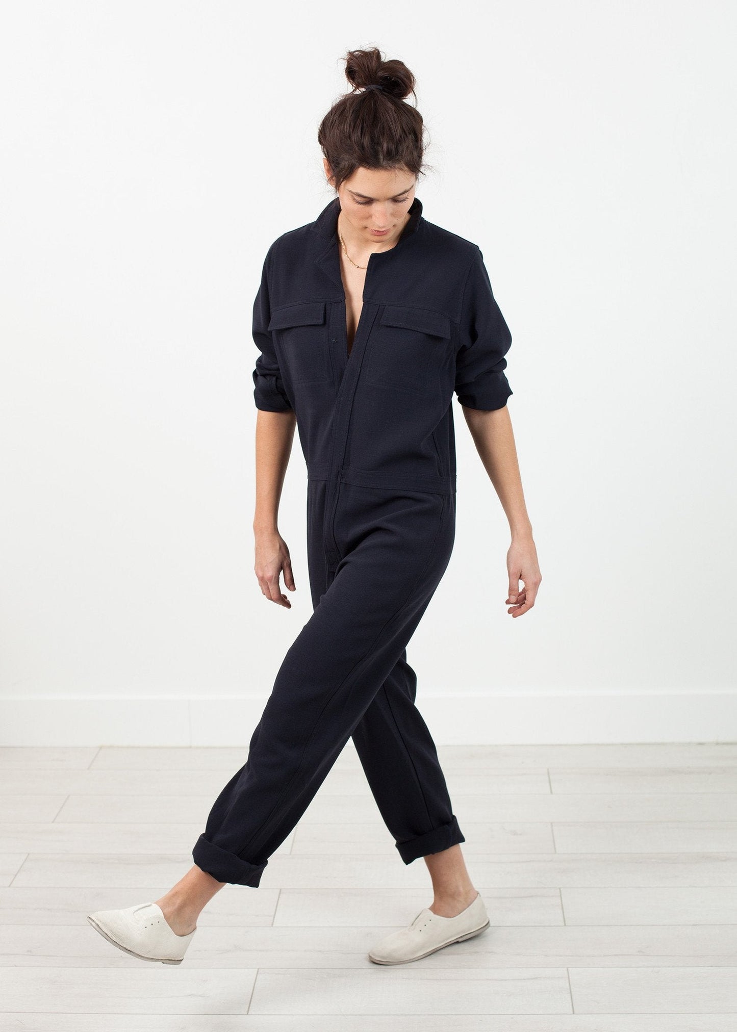 Worker Jumpsuit i Navy