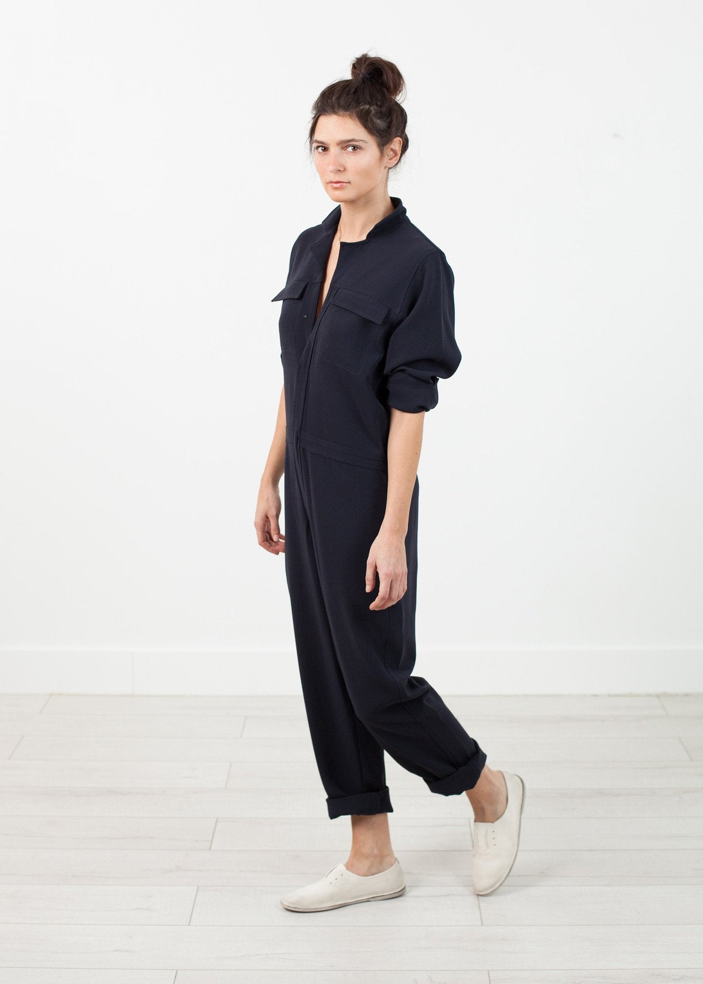Worker Jumpsuit i Navy