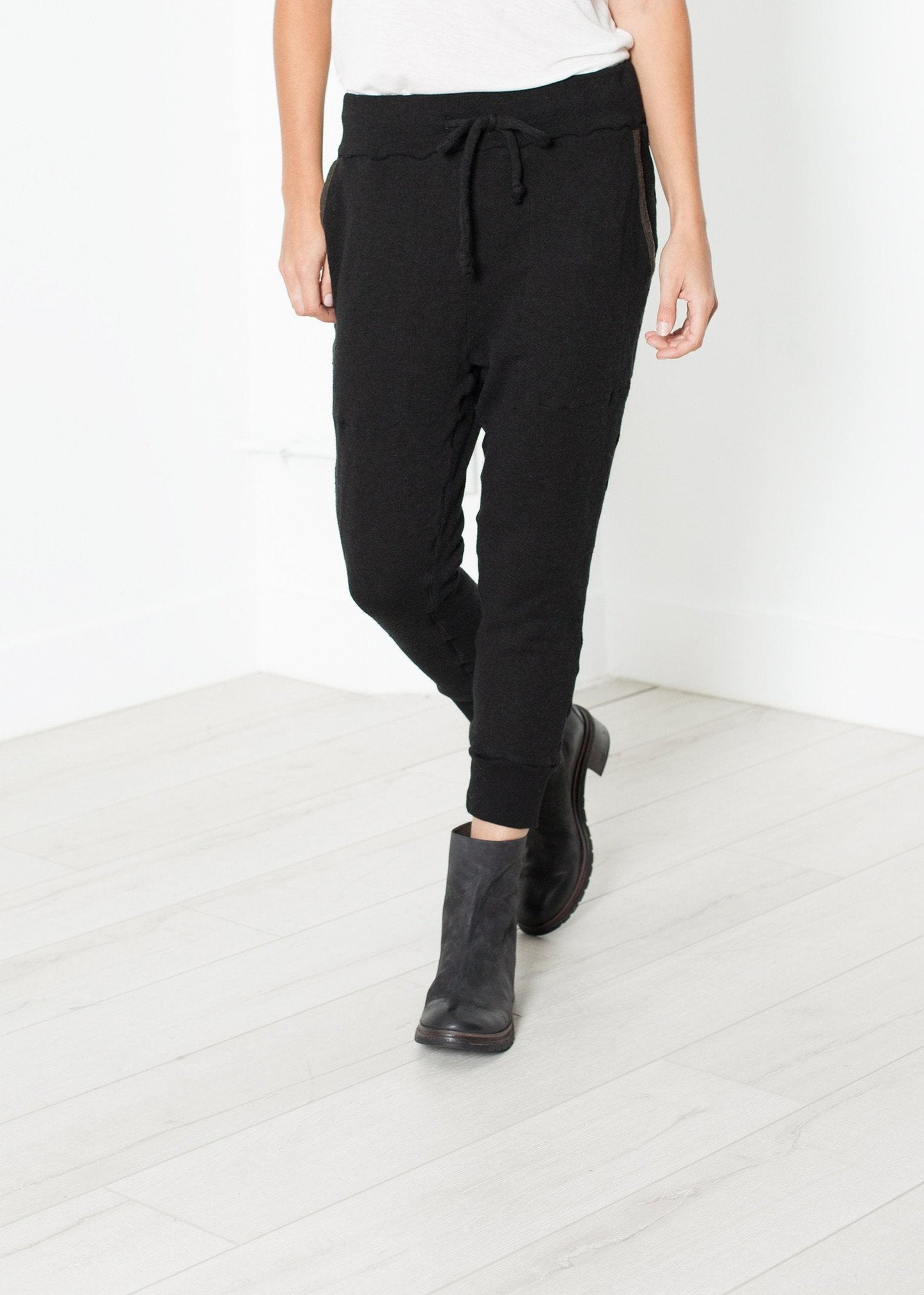 Felpa corta Highsoft in nero 