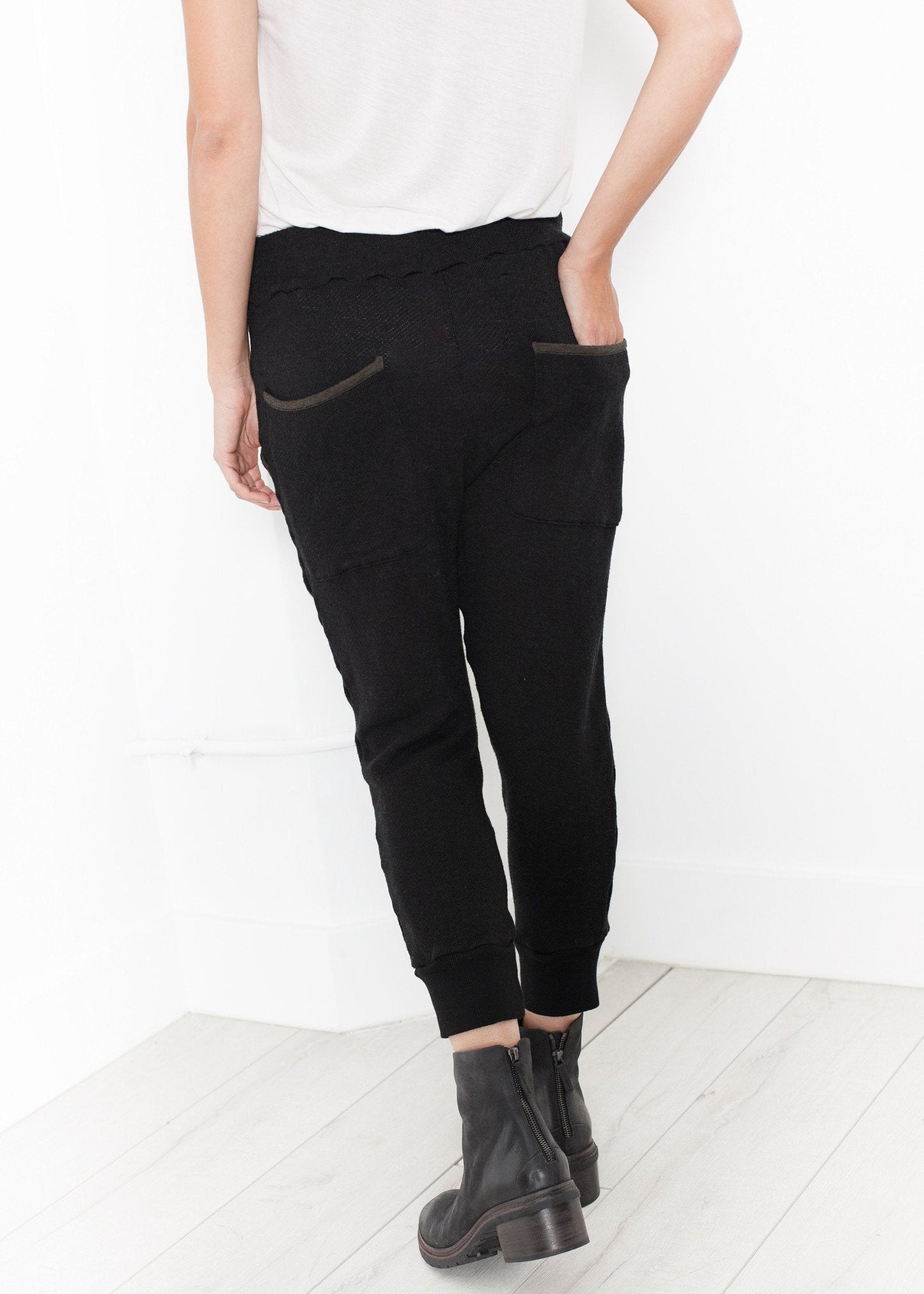 Felpa corta Highsoft in nero 