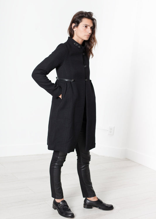 Manteau Zoulou en Noir