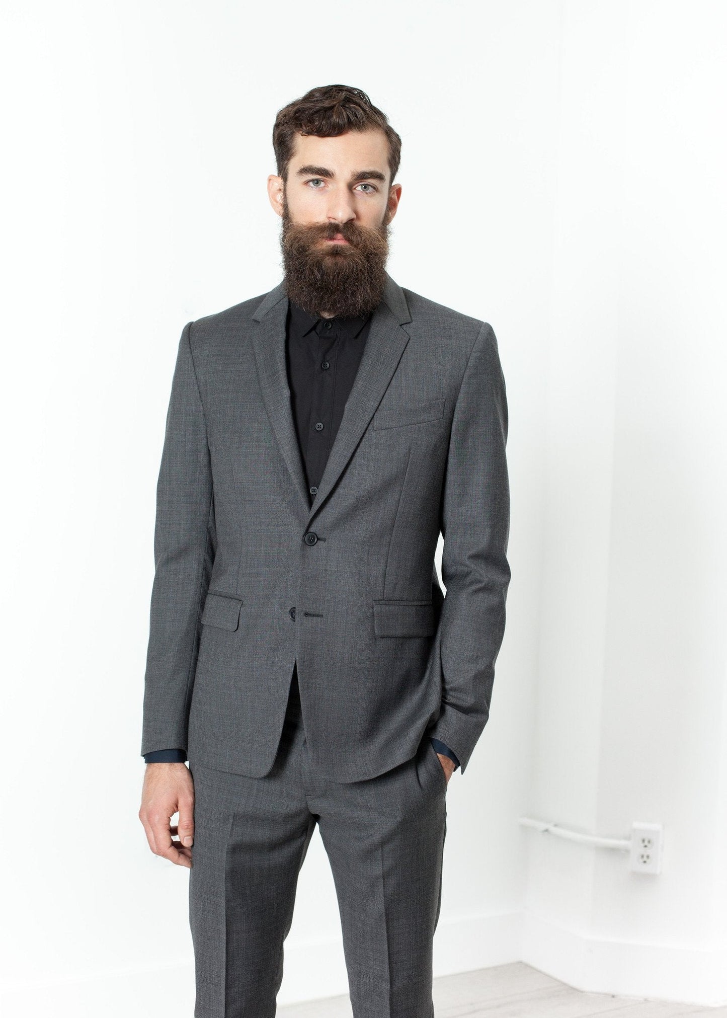 Herren Completo Anzug in Grau