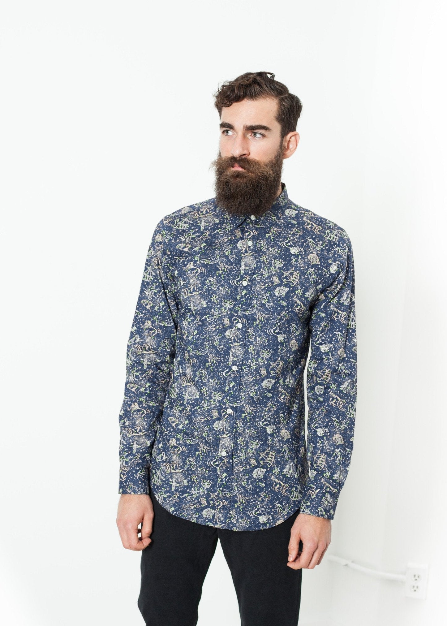 Camicia Camicia Slim Celestiale