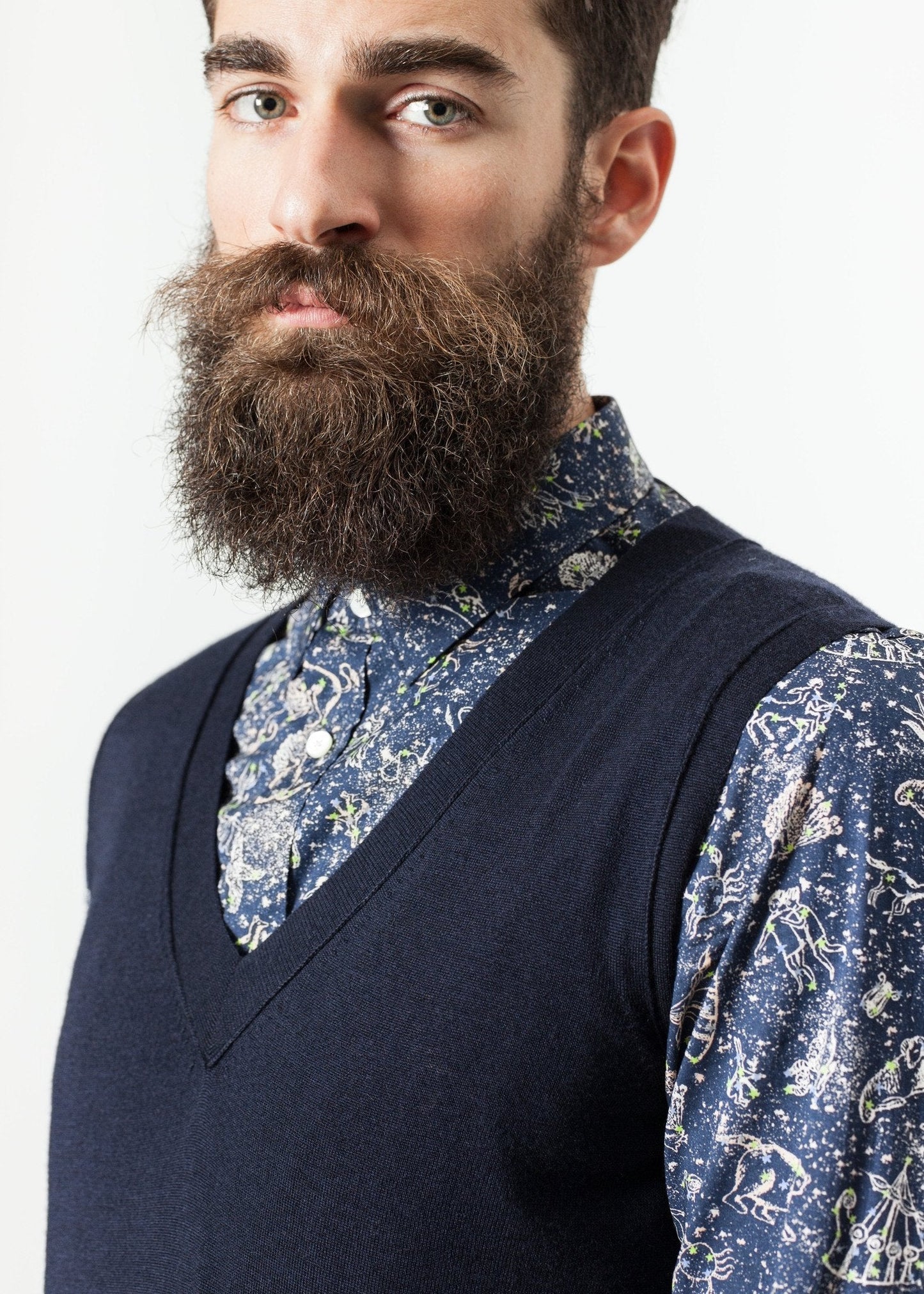Basic Gilet i Navy