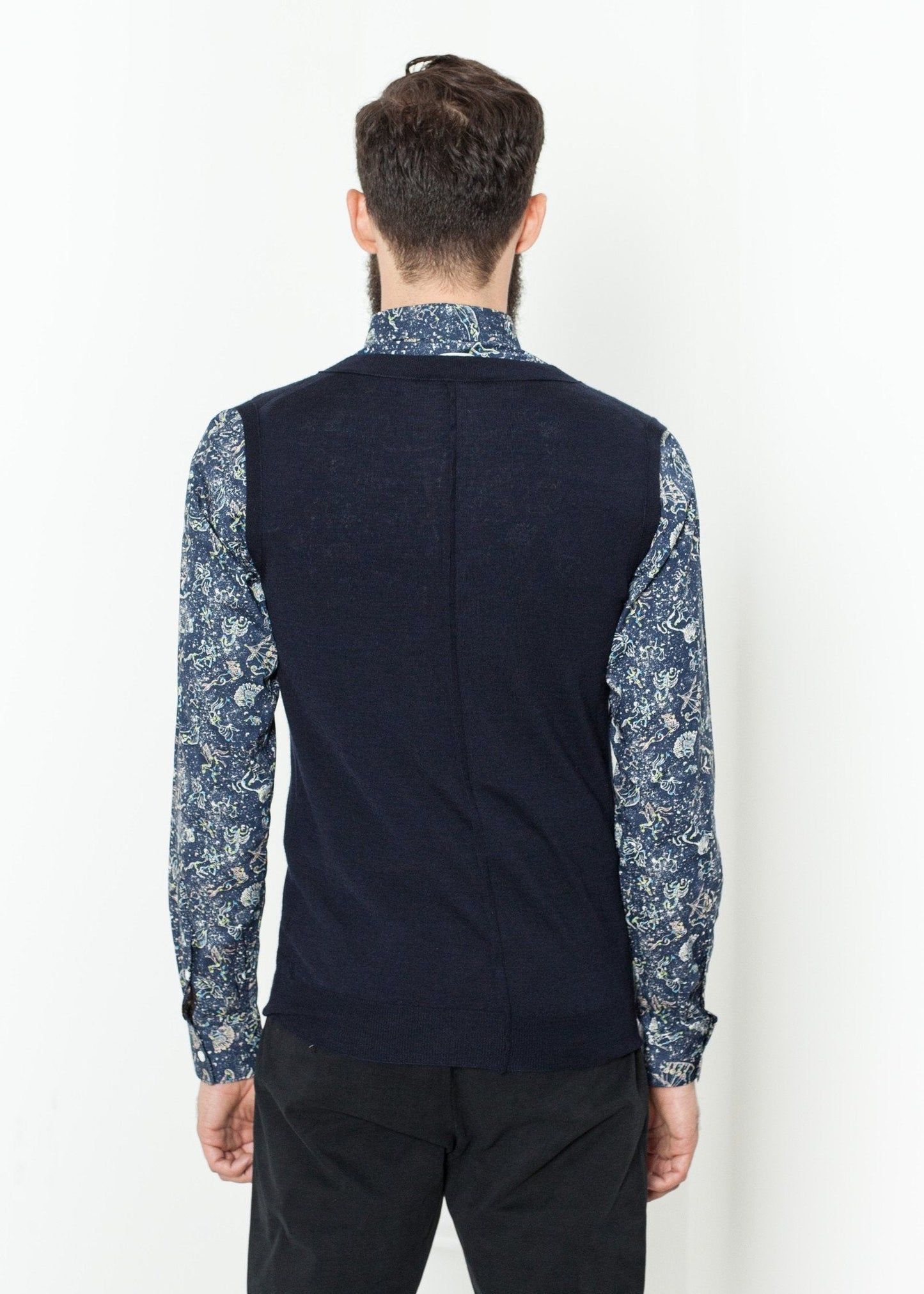 Basic Gilet i Navy