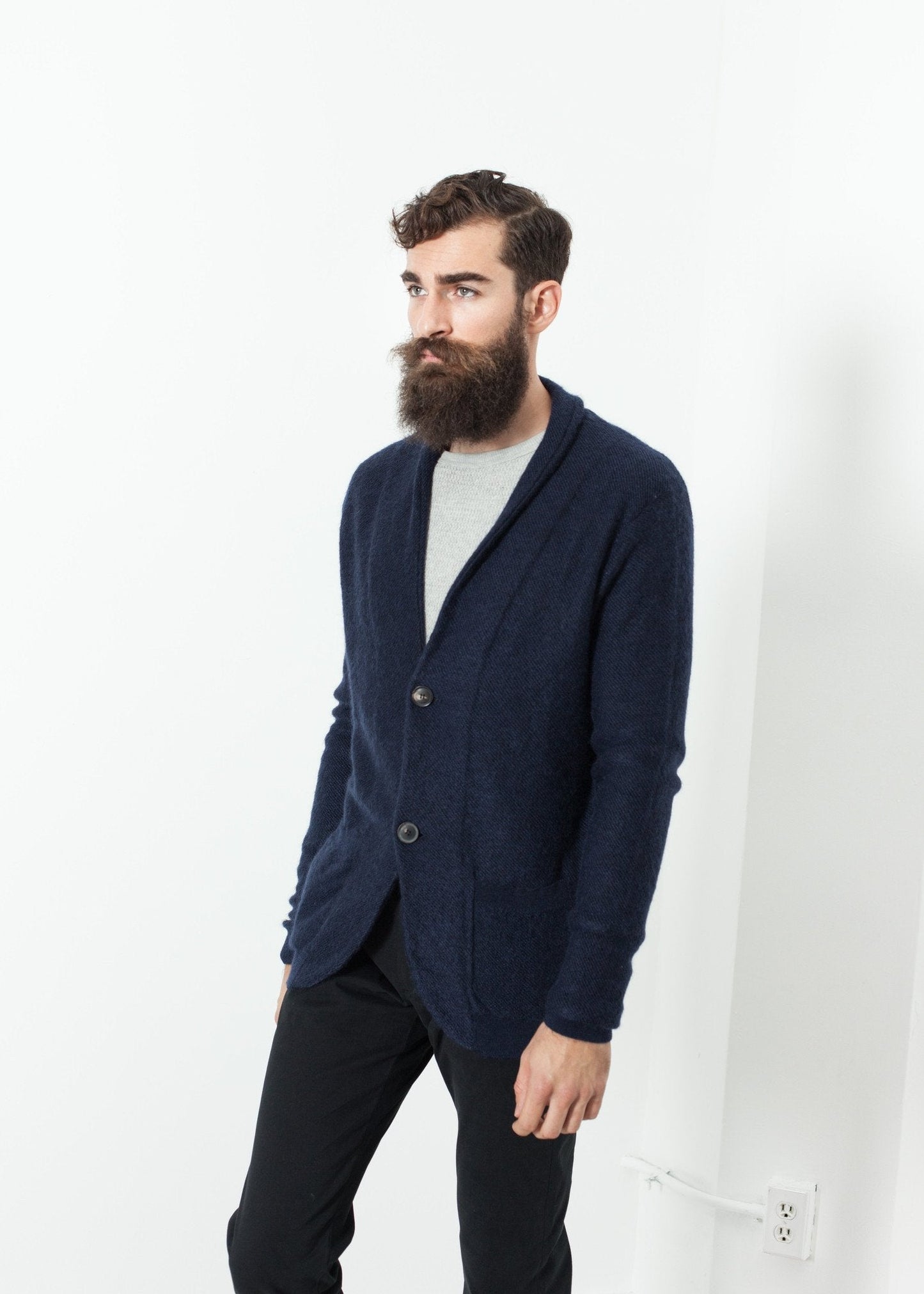 Cárdigan Giacca Mohair