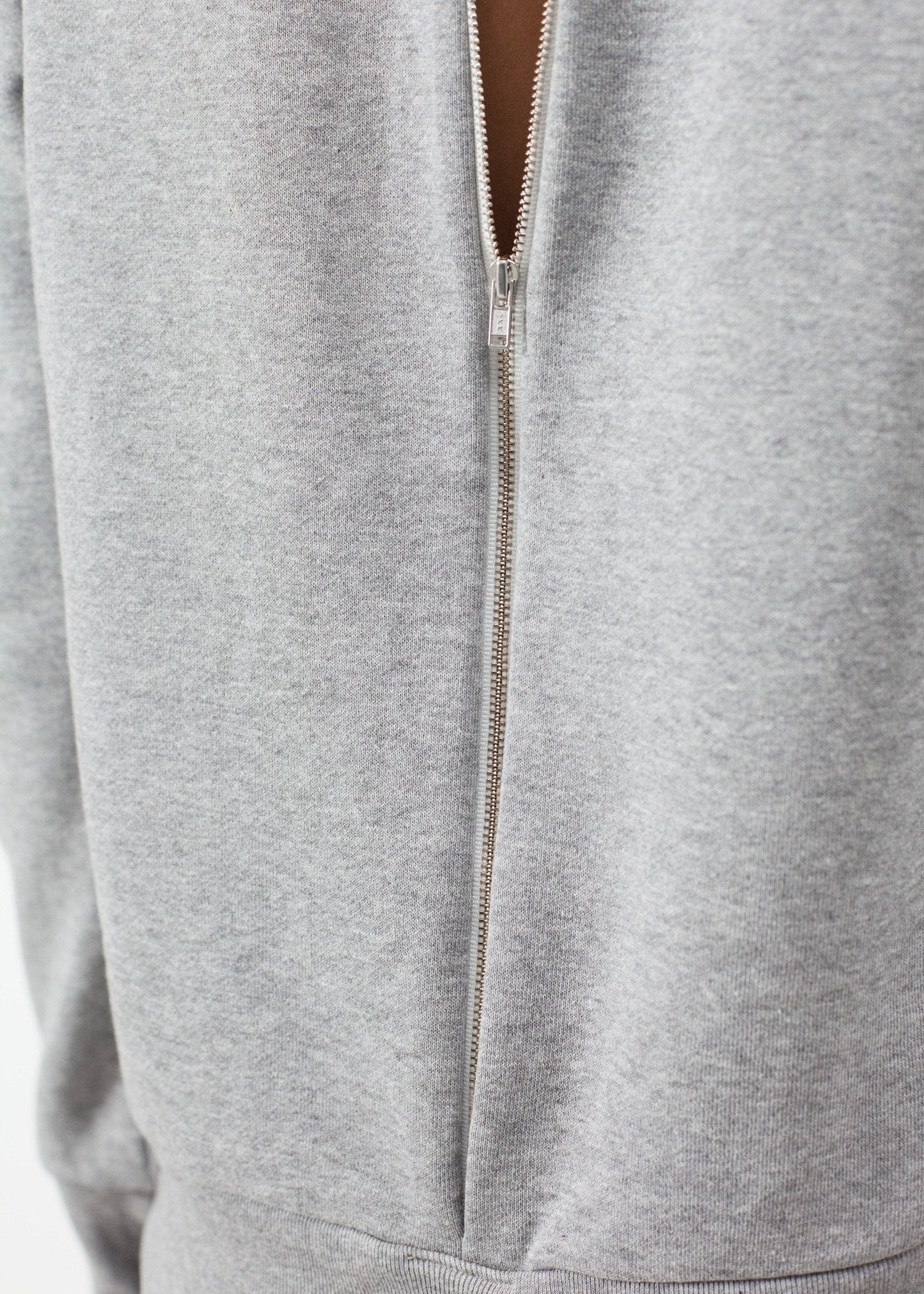 Loopwheeler-Sweatshirt in Grau