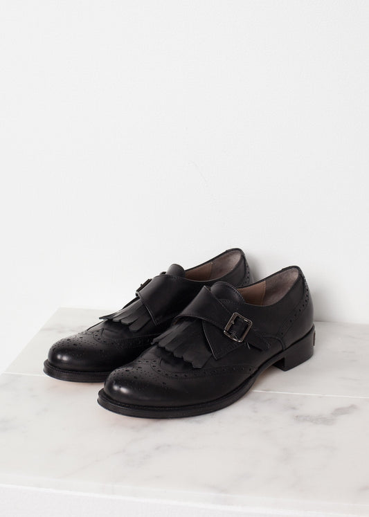 Scarpa da golf in nero