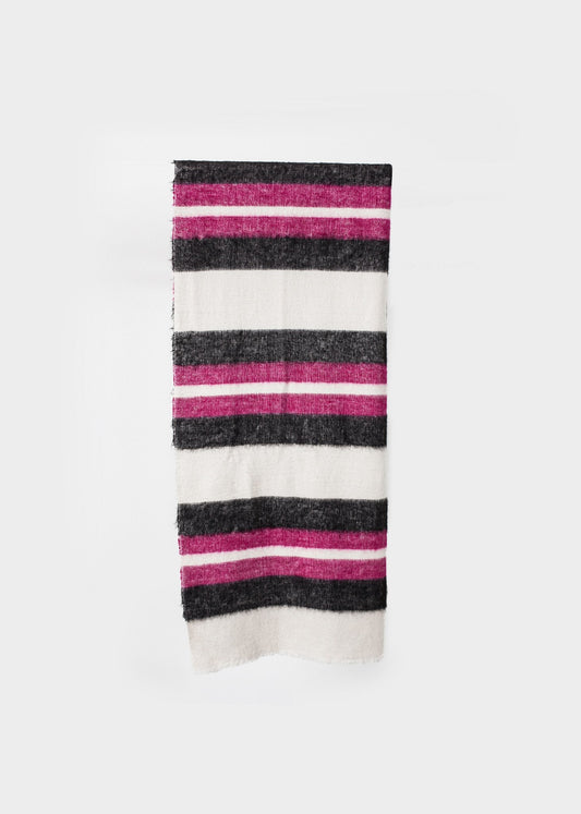 Châle Dolpo en Rouge Multi