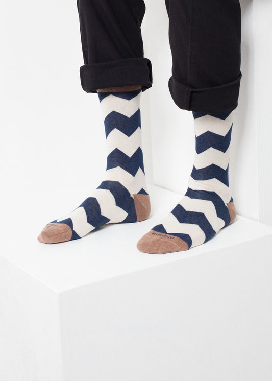 Chaussette à rayures Everest