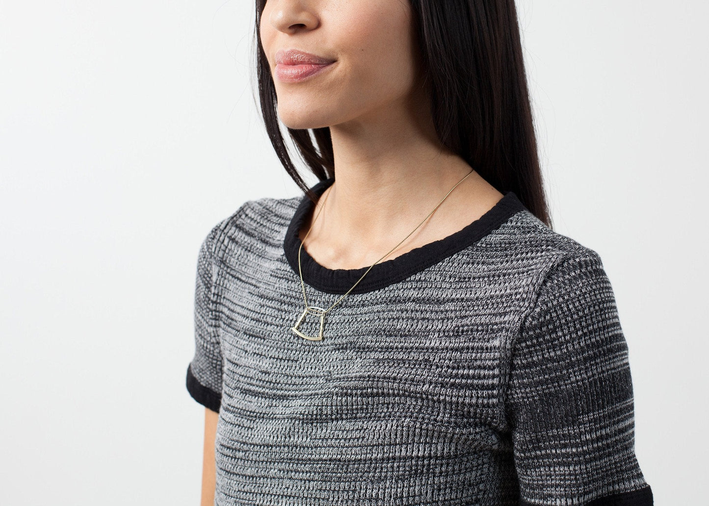 Pull en tricot gaufré