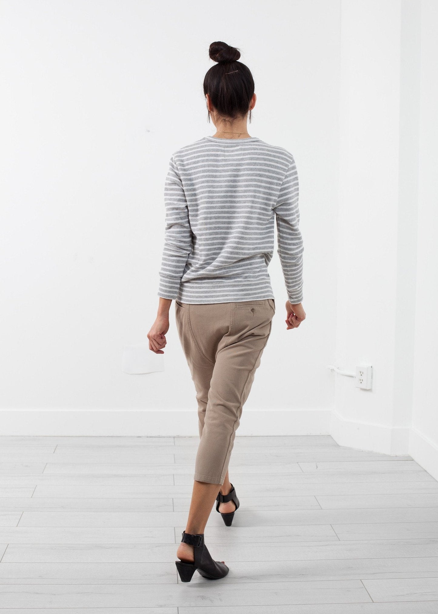 Gestreifter Pullover