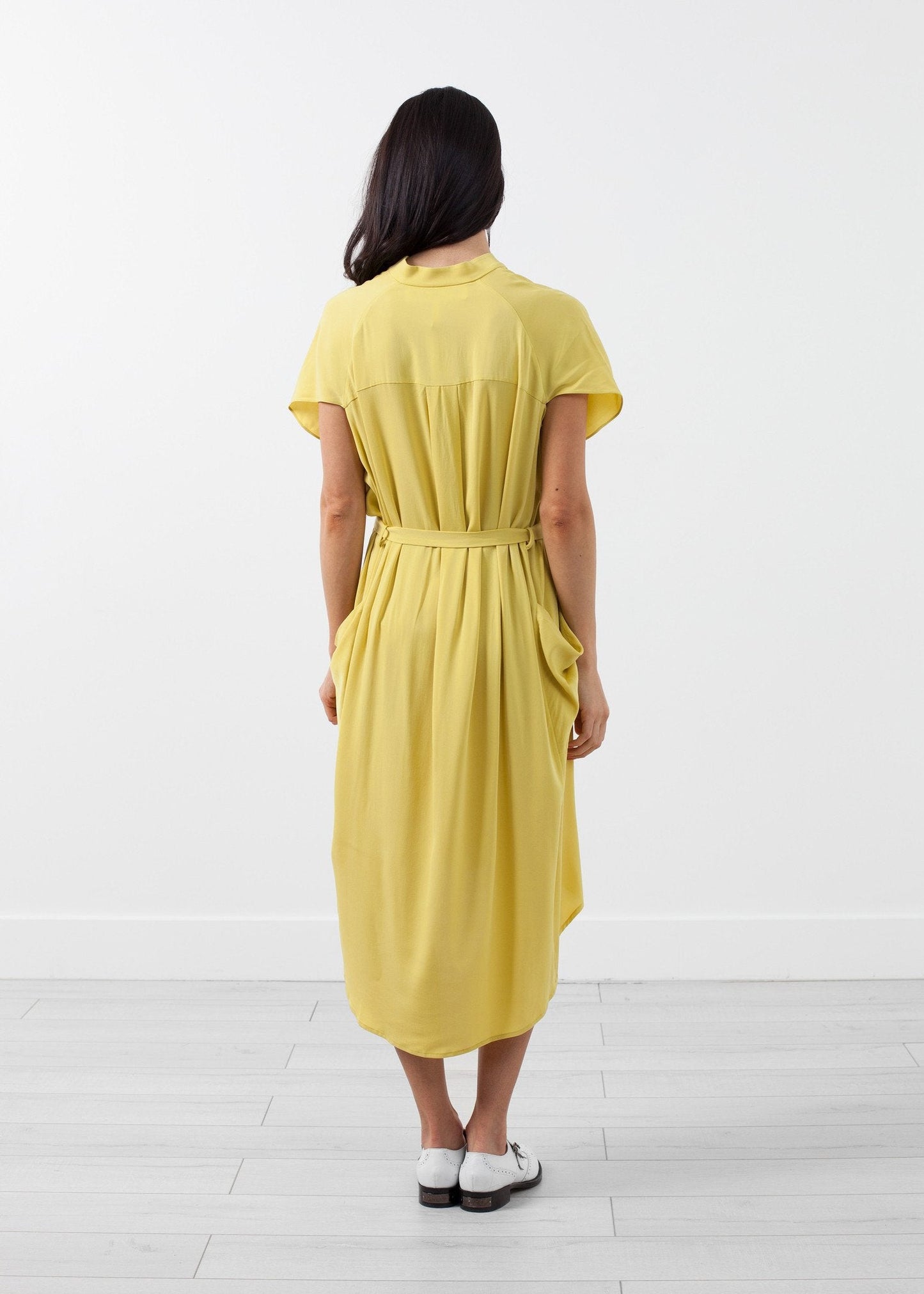 Vestido camisero de seda Ultime