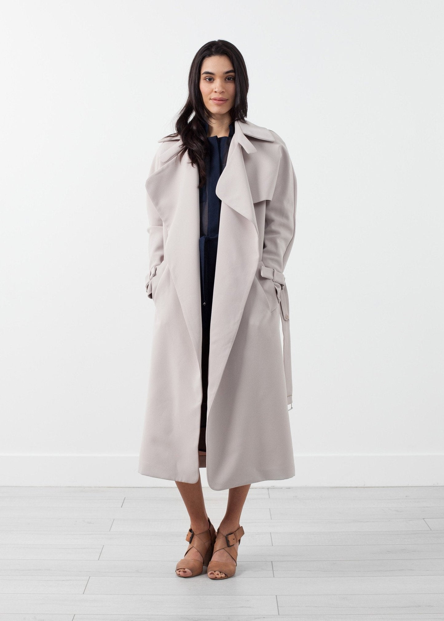 Orietta Coat i Tan