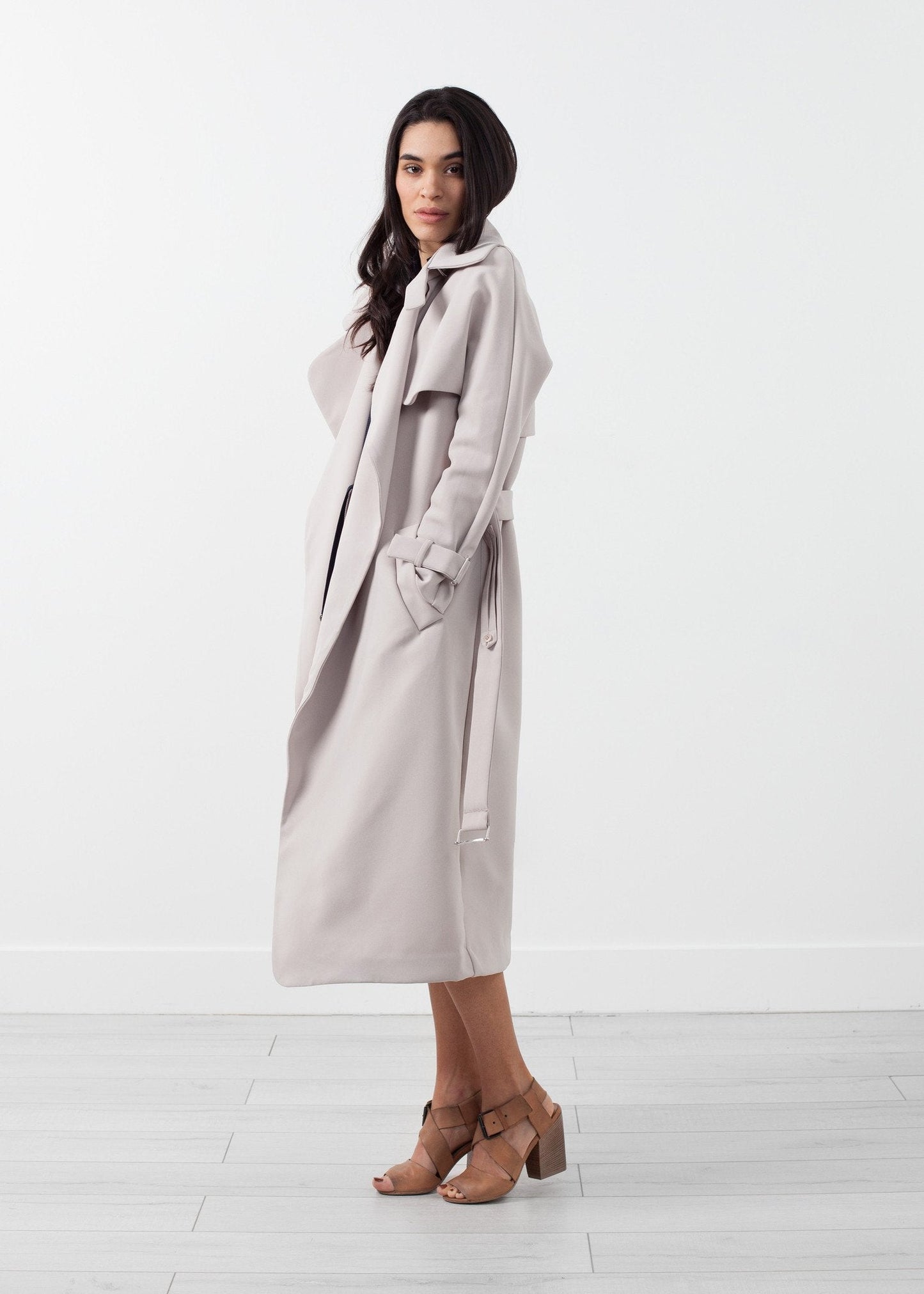 Orietta Coat i Tan