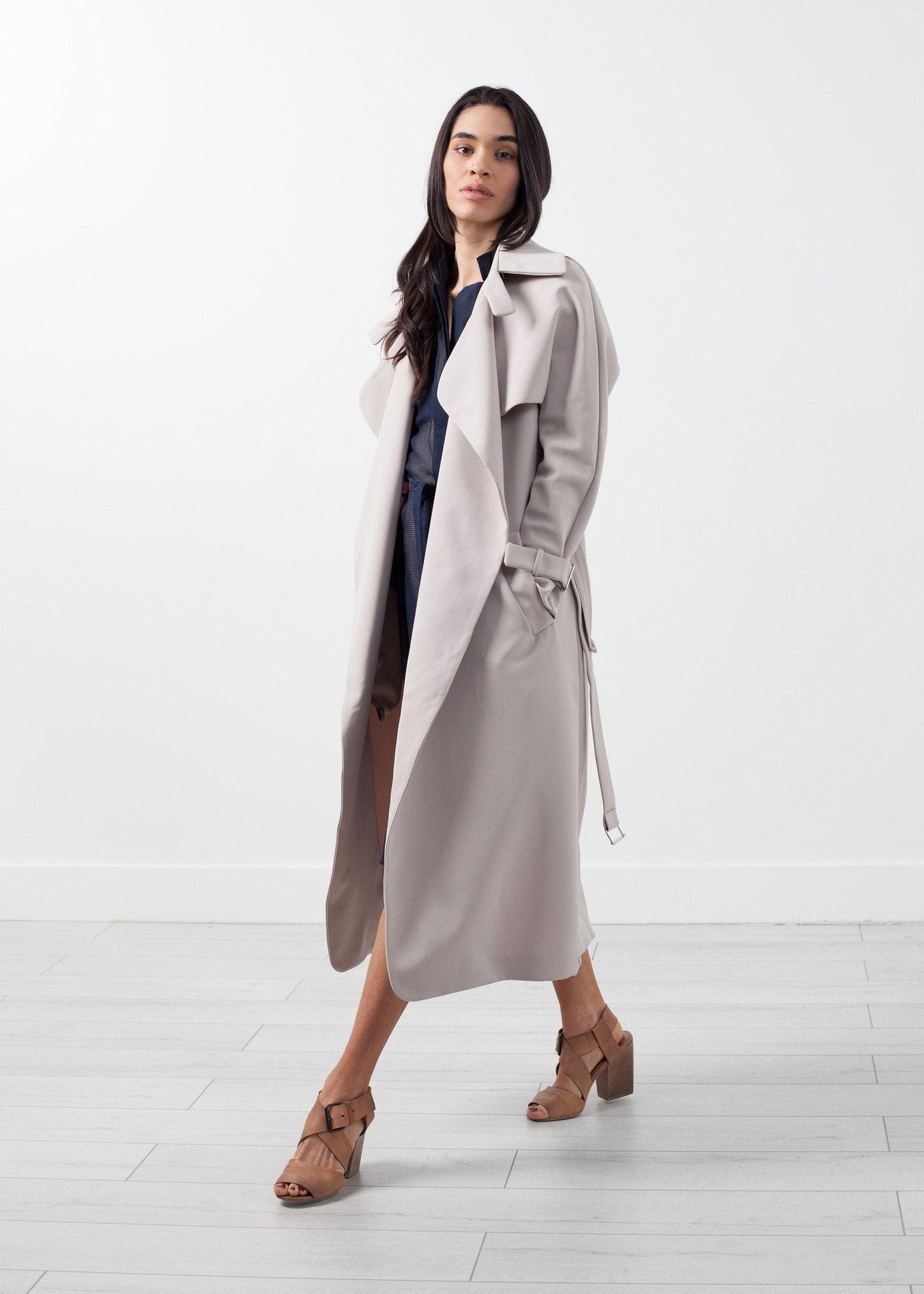 Orietta Coat i Tan