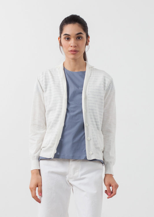 Cardigan citron vert