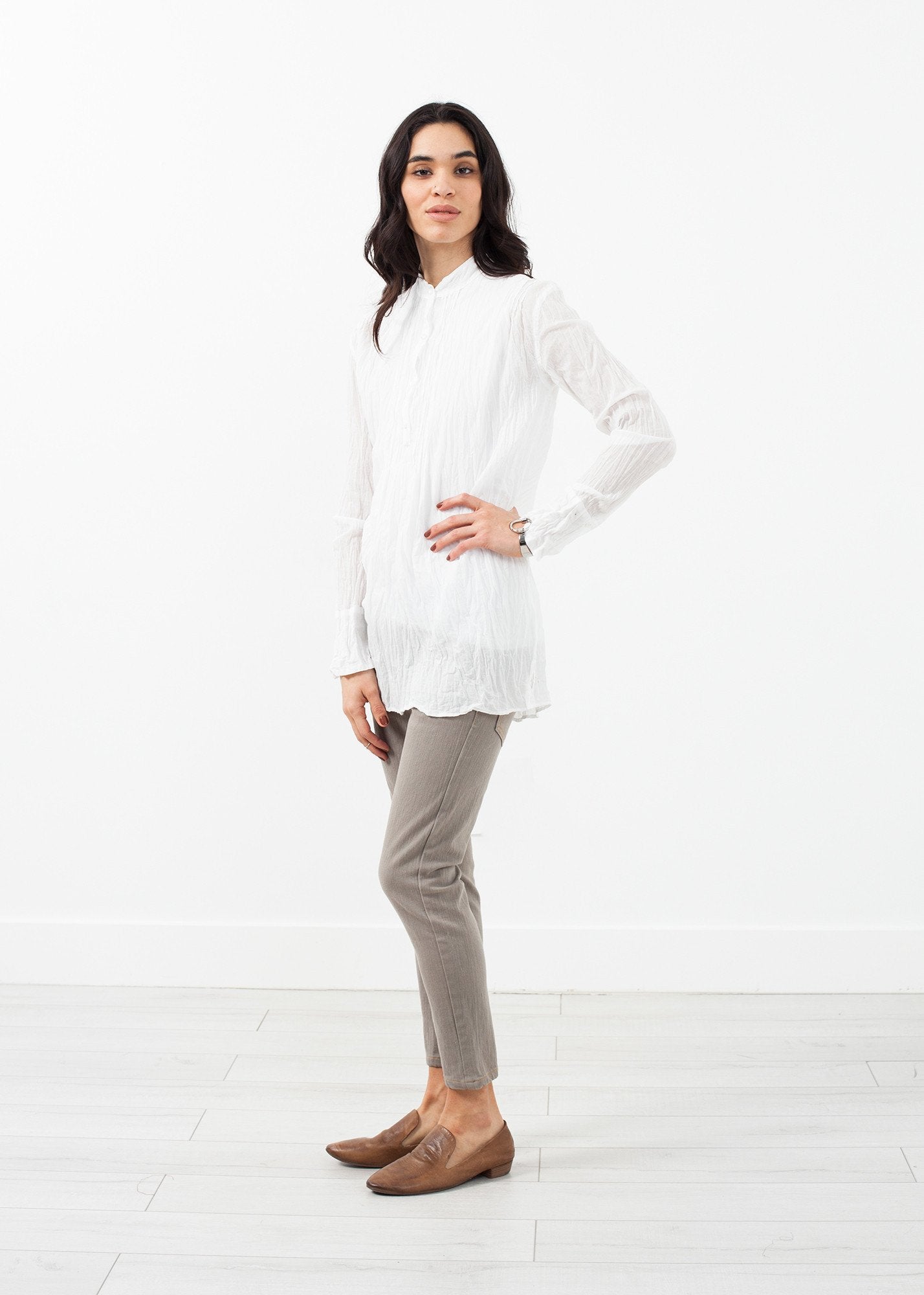 Camicetta Pin Tuck