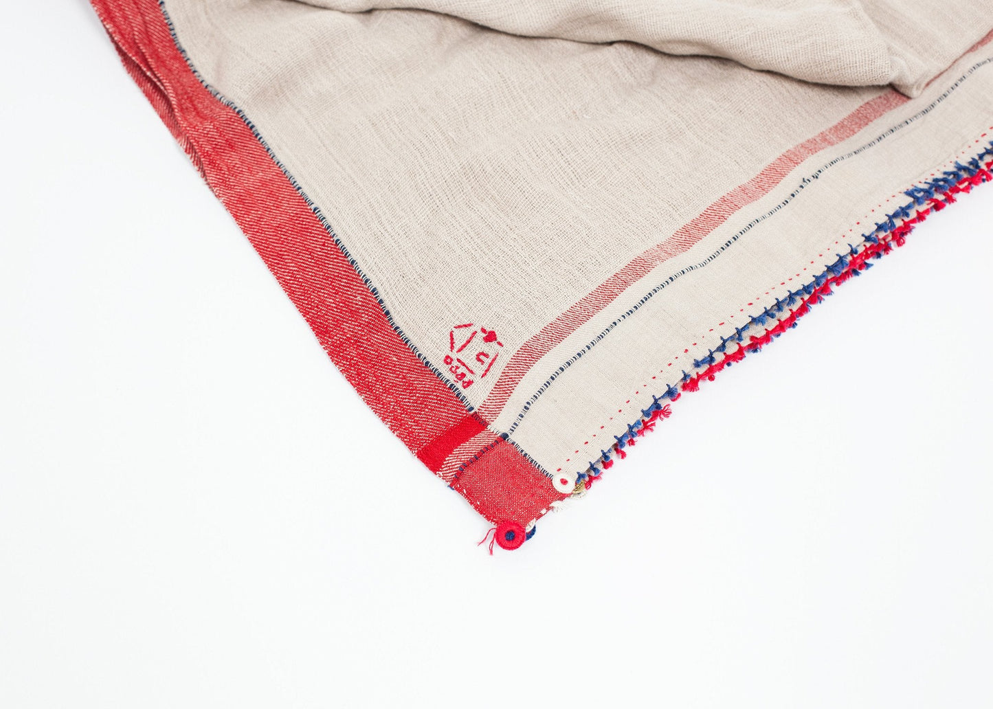 Tissu à franges