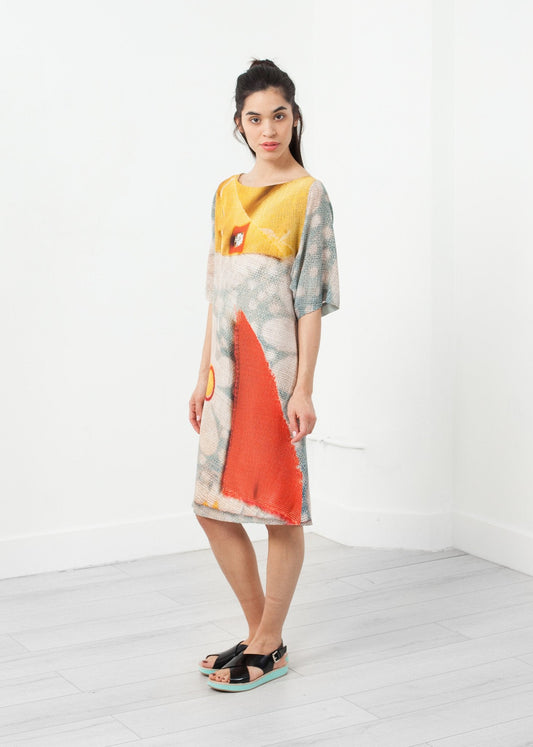 3/4-Ärmel-Kimono-Kleid 2 (!)