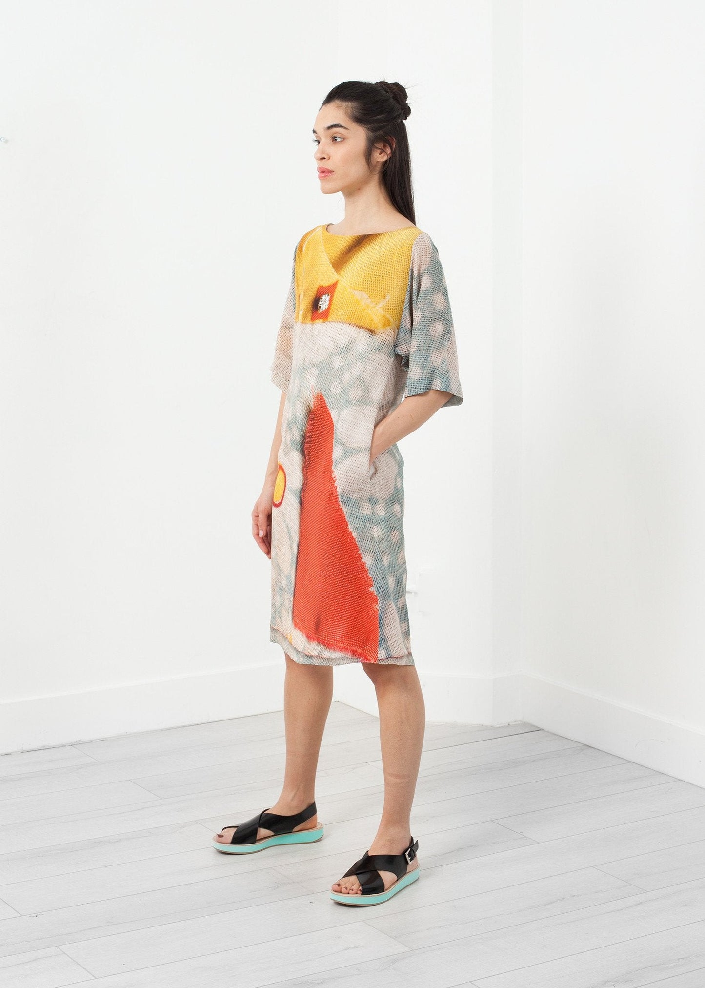 Robe-Kimono Manches 3/4 2