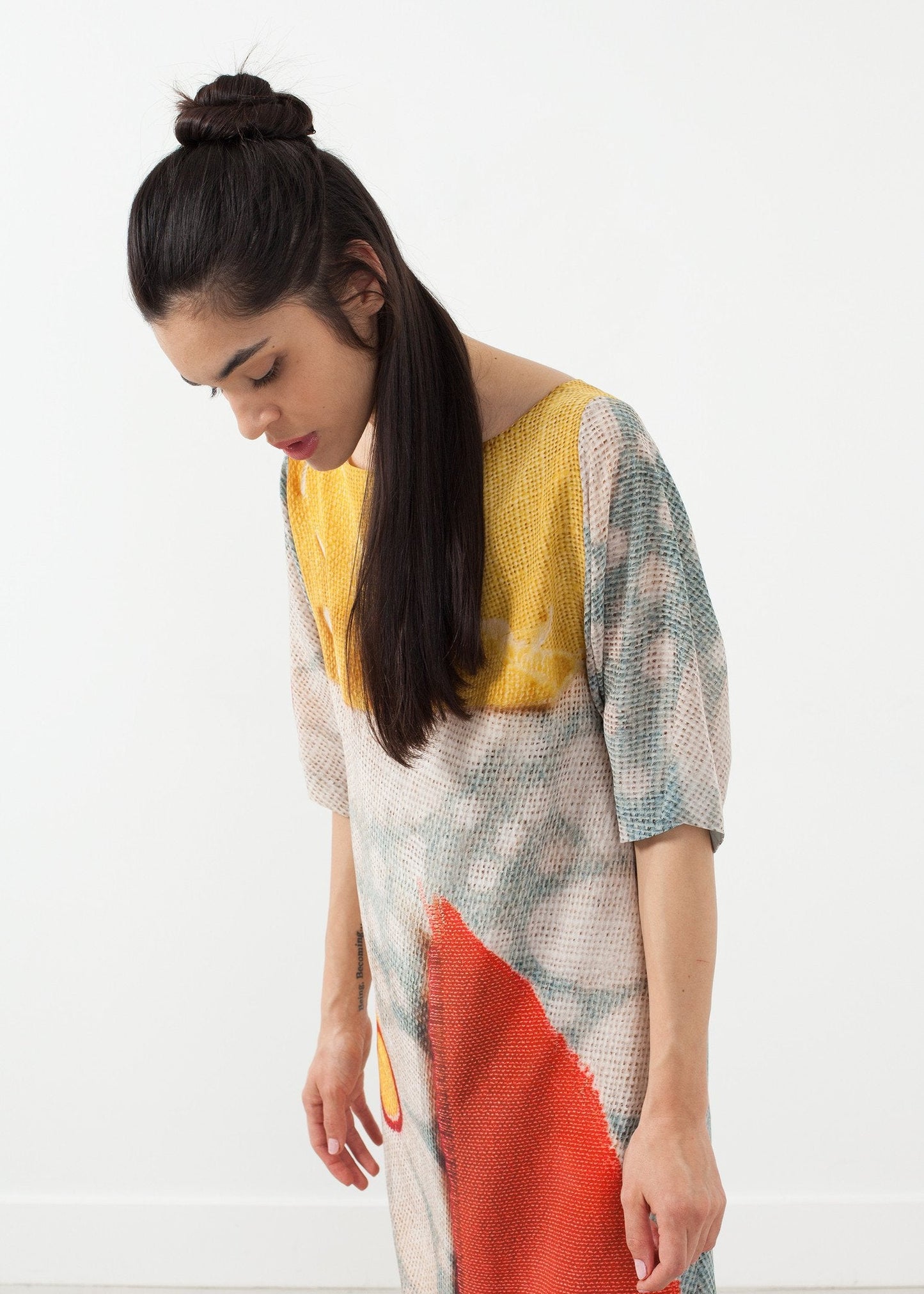 Robe-Kimono Manches 3/4 2
