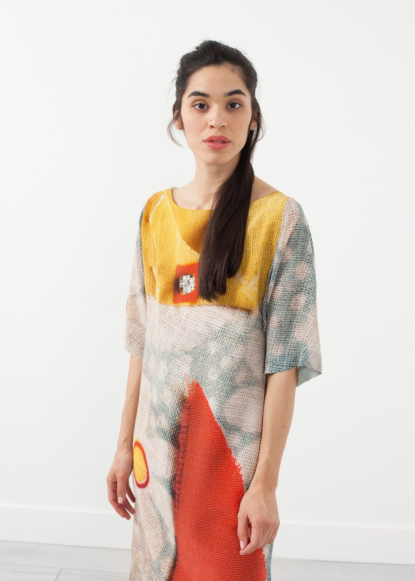 Robe-Kimono Manches 3/4 2