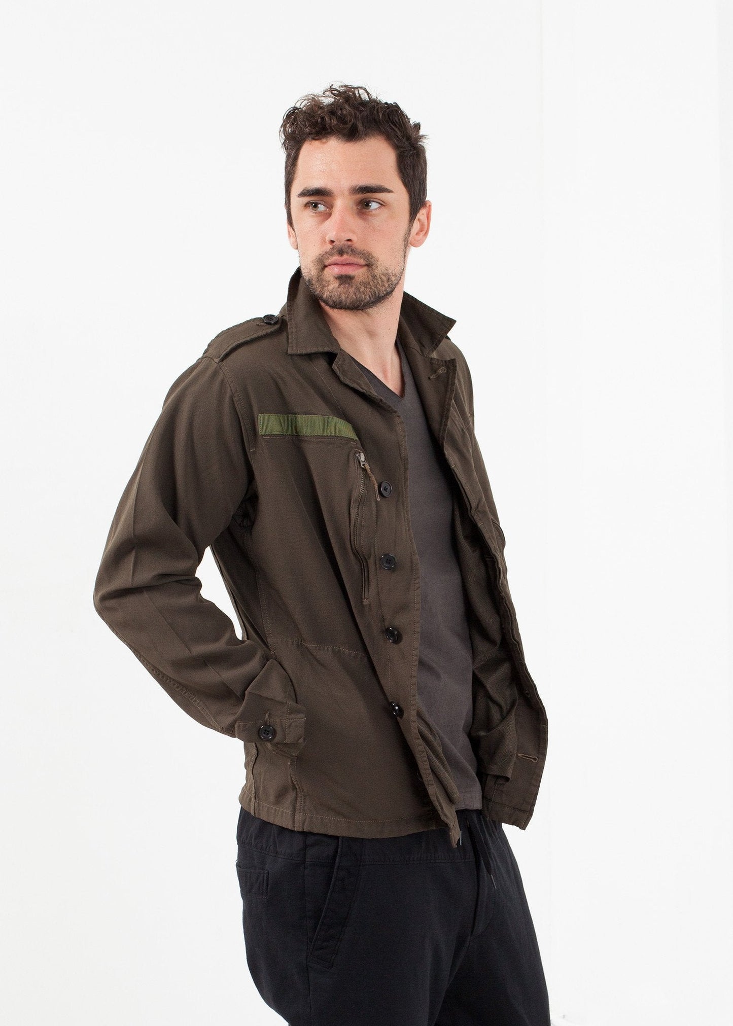 Jacke mit Reißverschluss