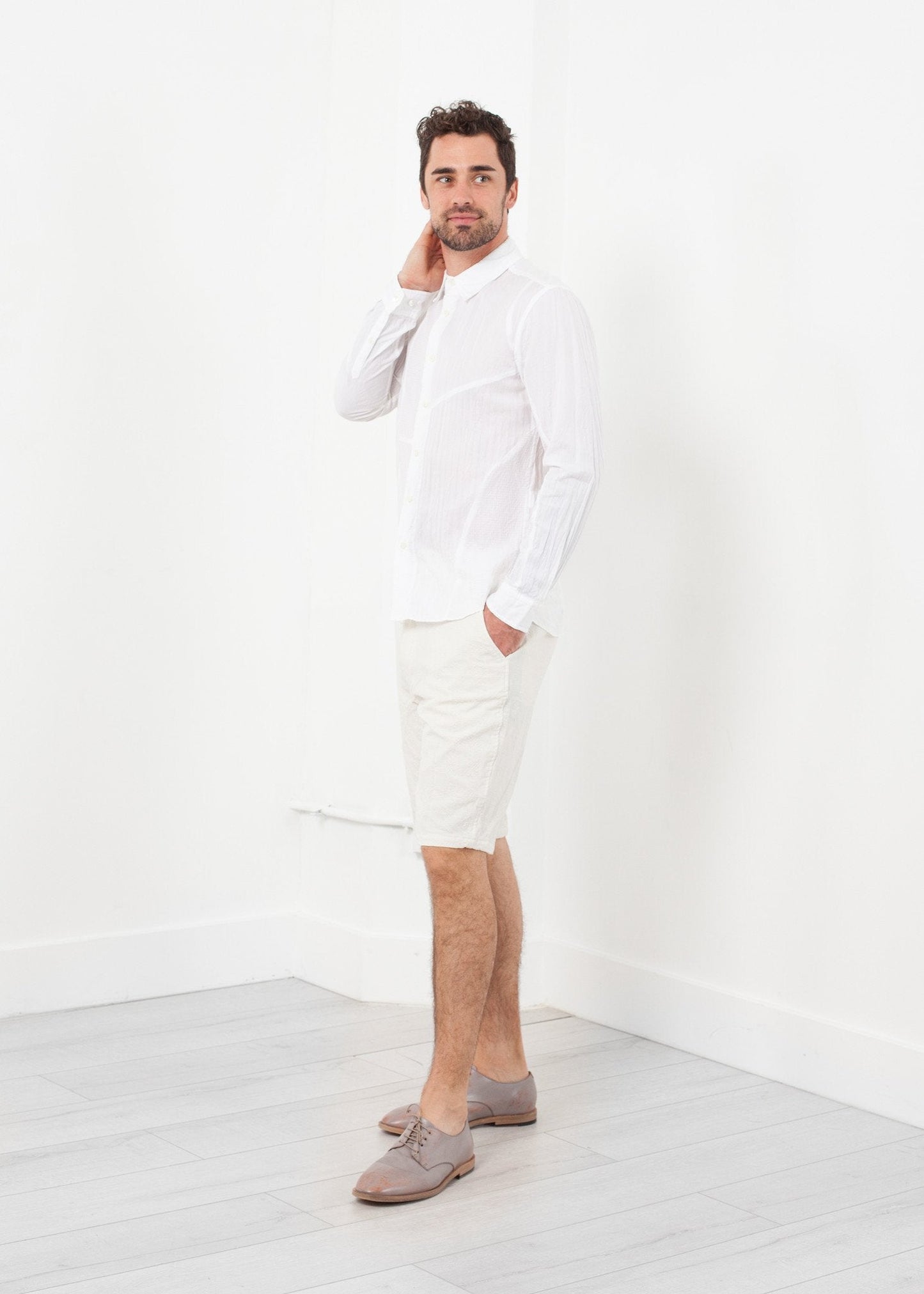 Short à carreaux