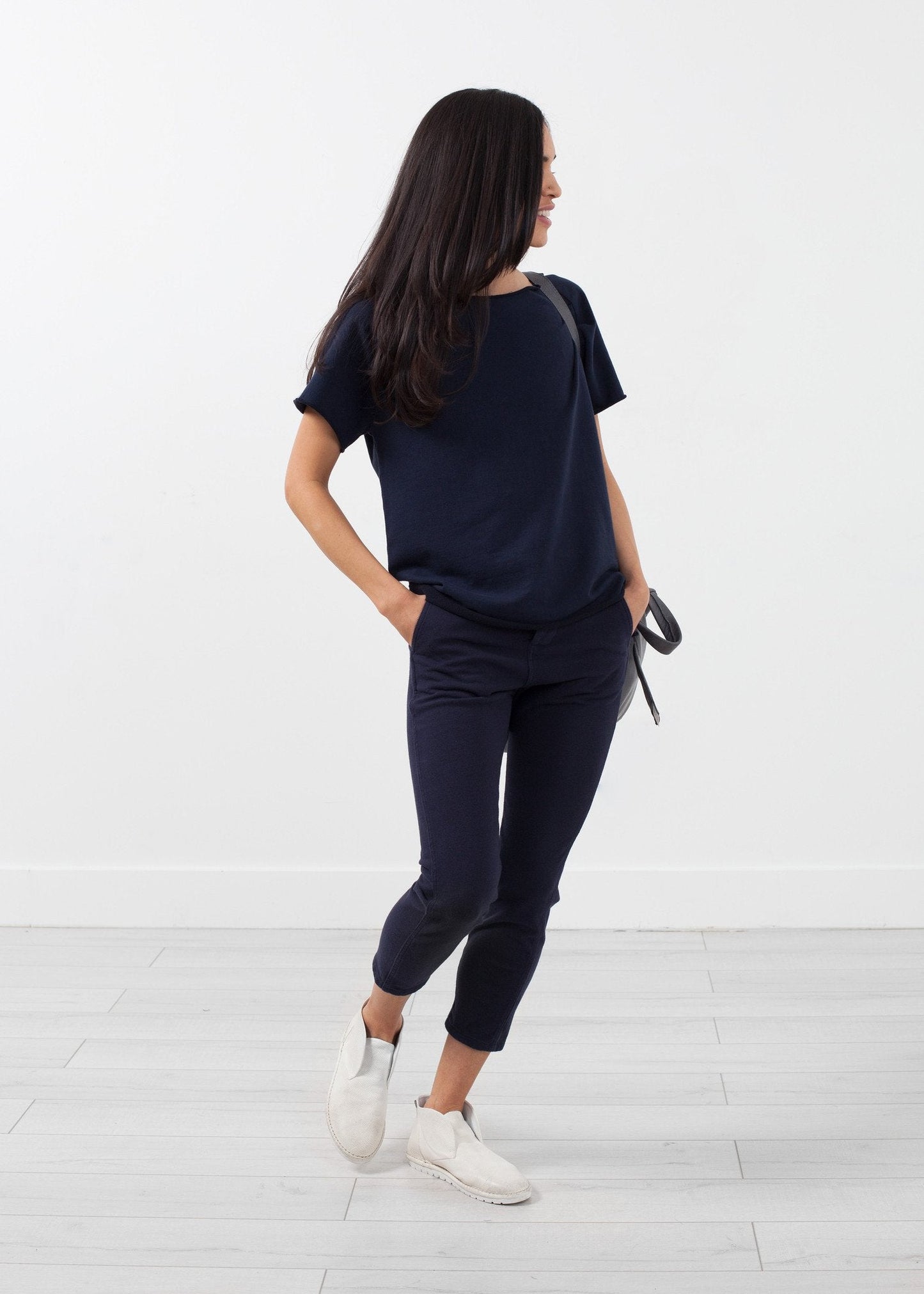 Pantaloni chino in maglia