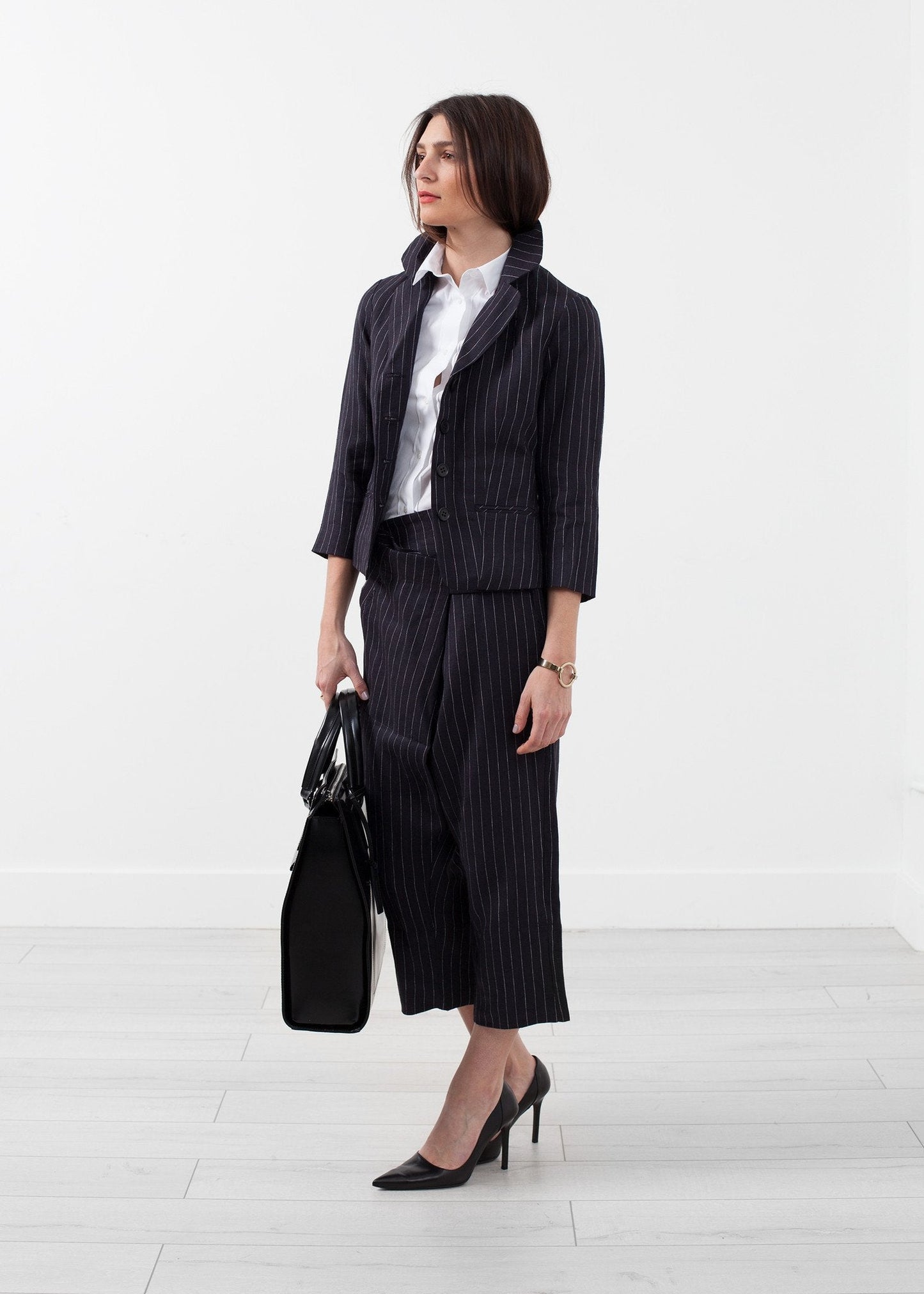 Blazer de rayas diplomáticas