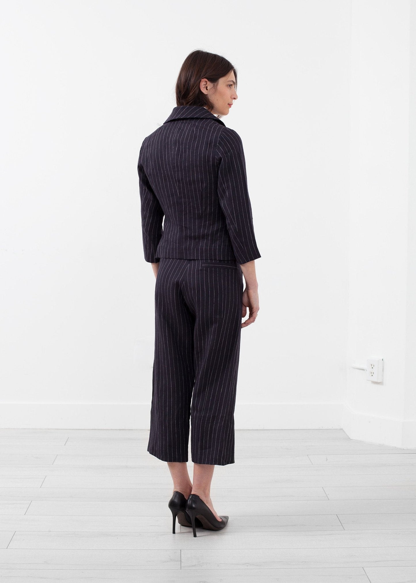 Blazer de rayas diplomáticas