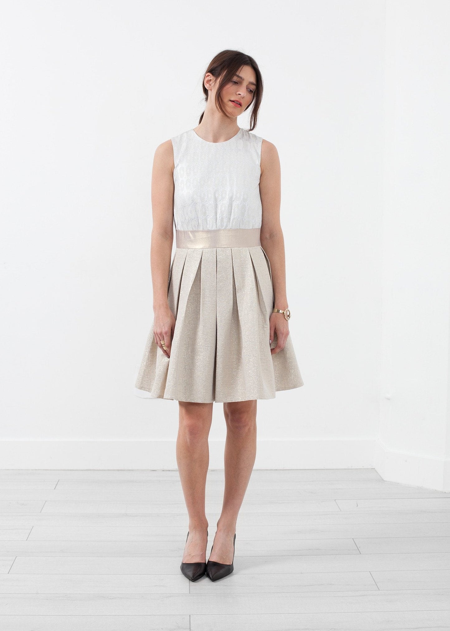 Robe à rainures