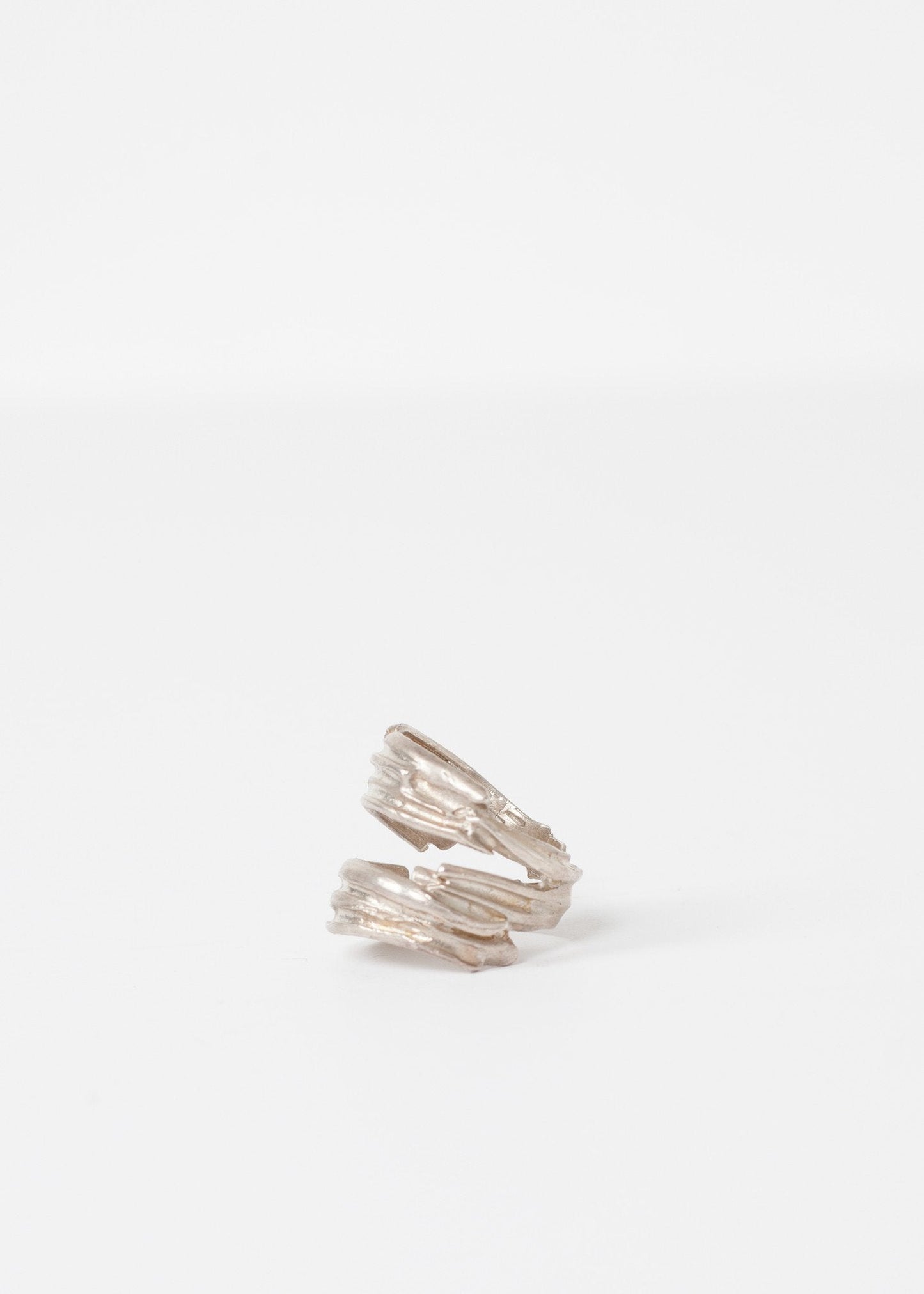 Anillo Espiral de Plata en Ley