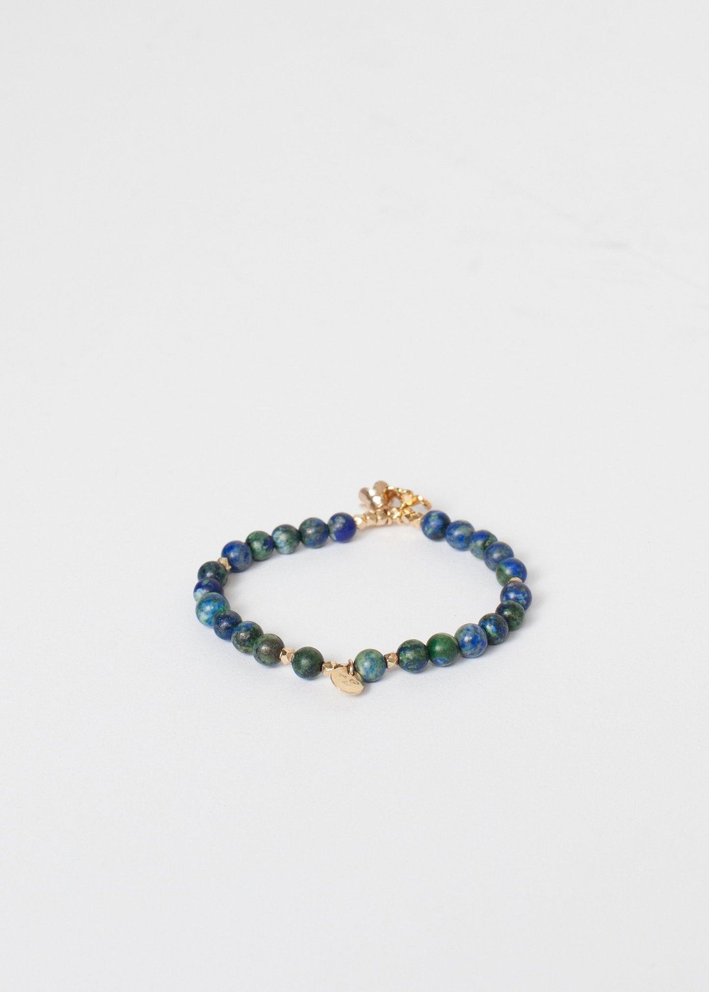 Pulsera Azur en Azurita Azul