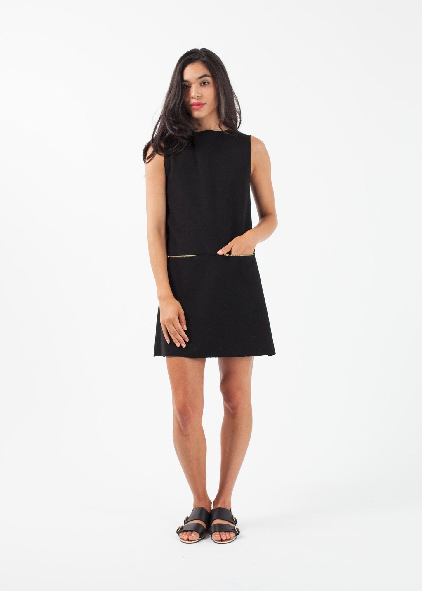 Ärmelloses Kleid