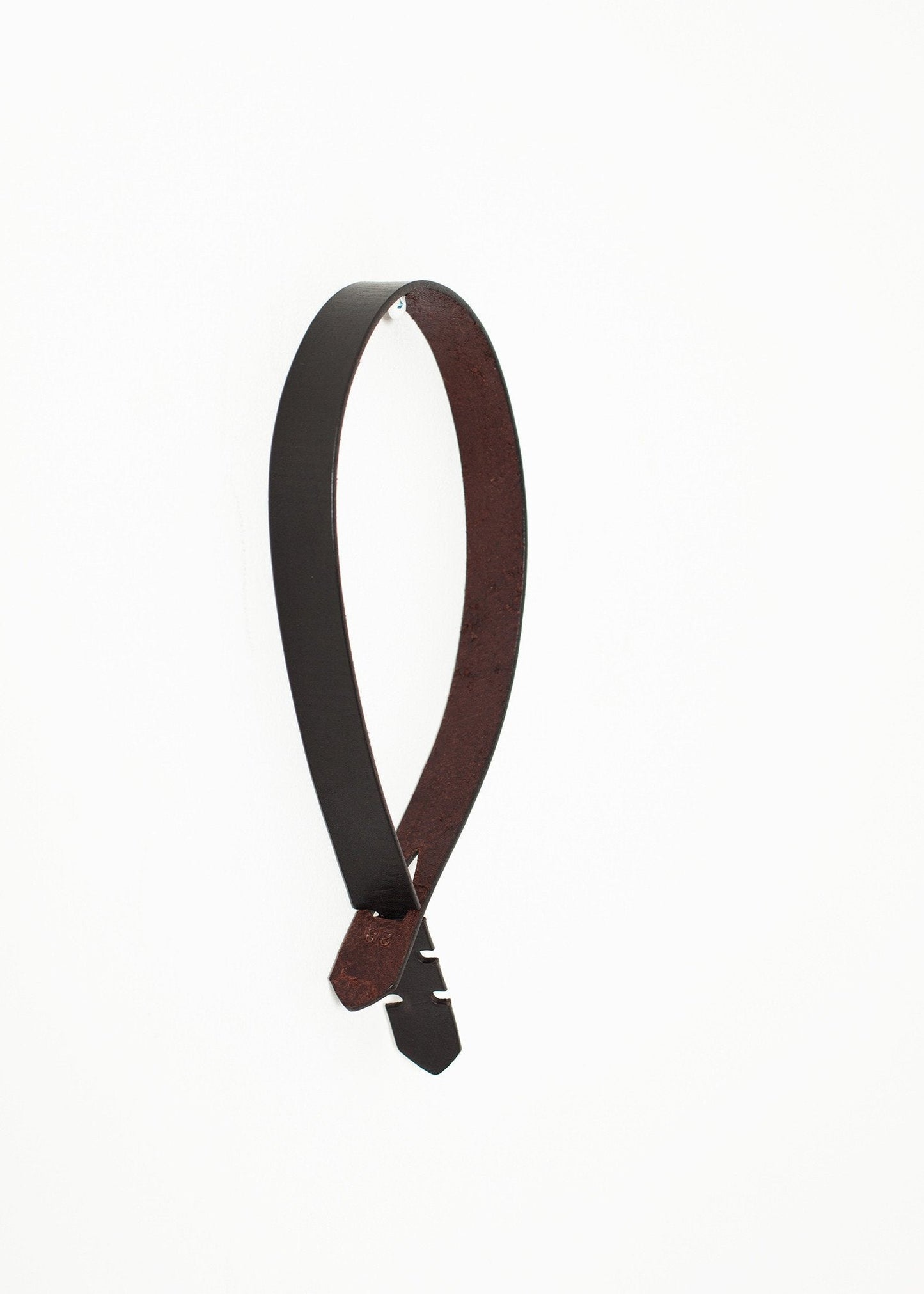 Ceinture sans boucle en noir